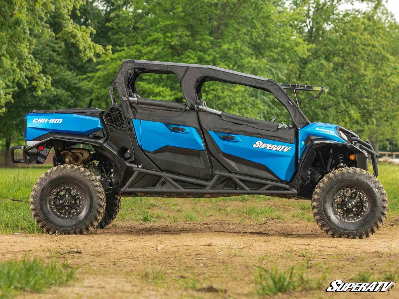 Photo of SuperATV Can-Am Commander Max 1000 Heavy-Duty Nerf Bars by SuperATV - Premium Nerf Bars for UTVs / Side by Sides