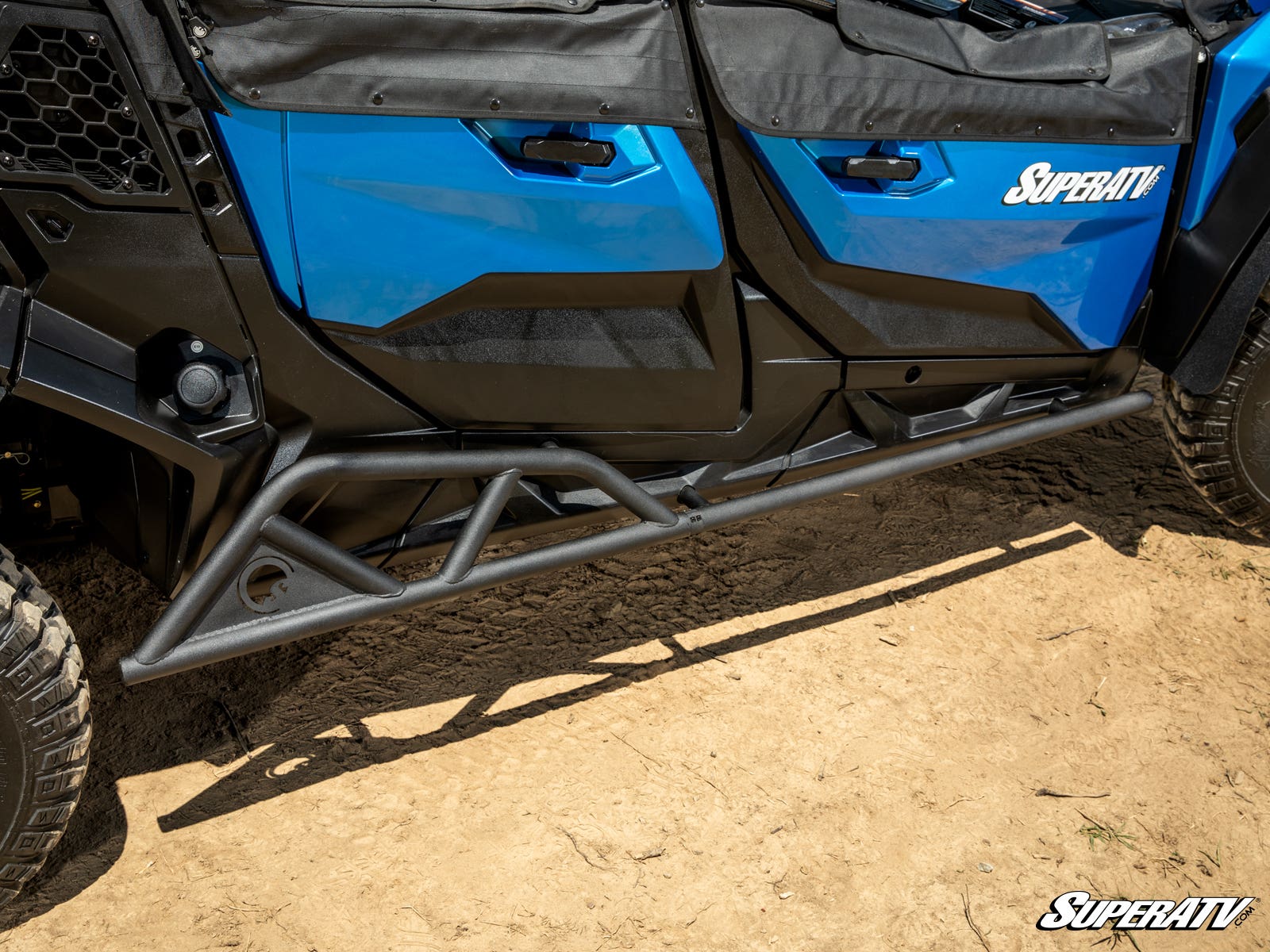 Photo of SuperATV Can-Am Commander Max Tree Kickers by SuperATV - Premium Nerf Bars for UTVs / Side by Sides