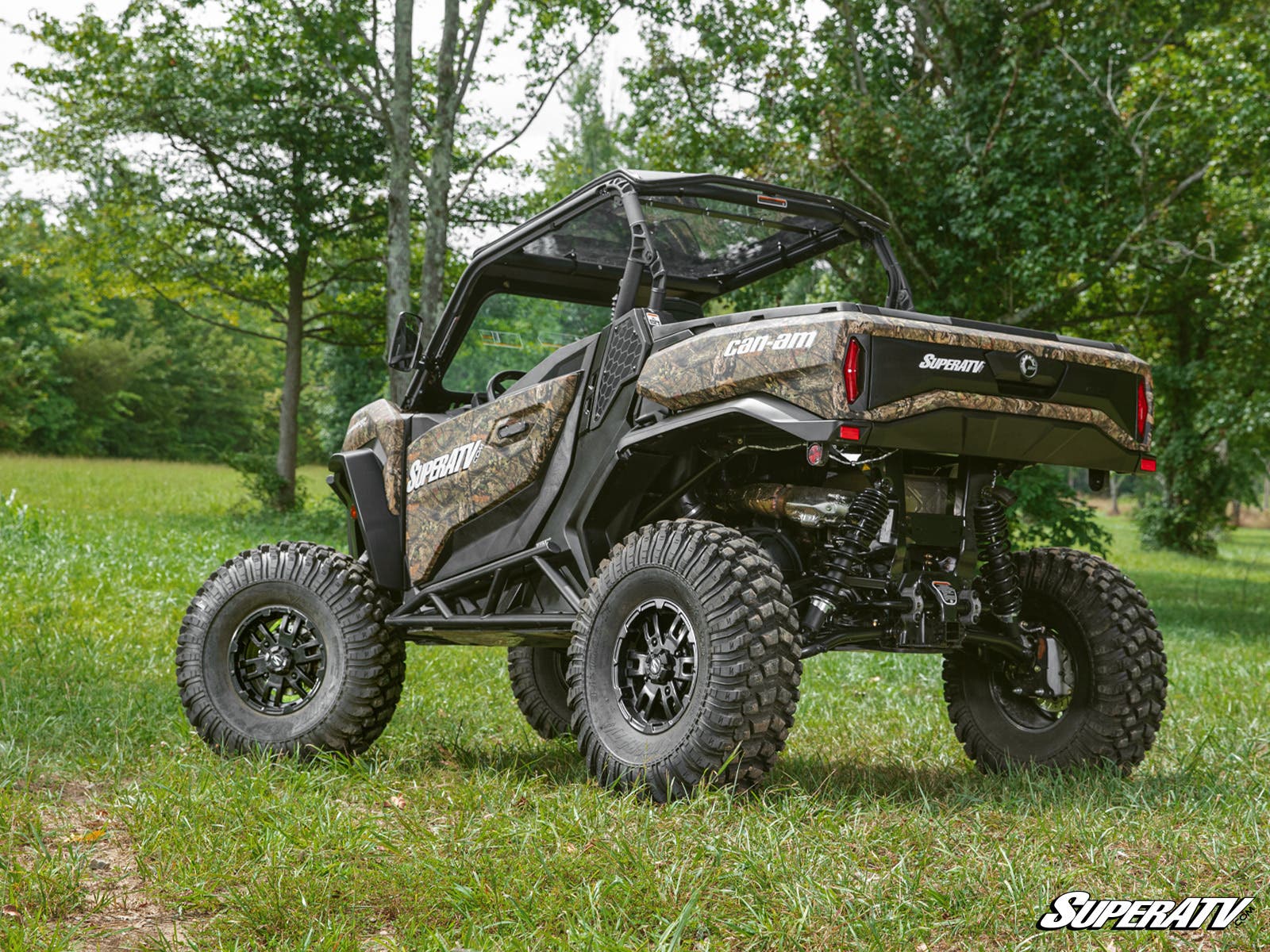 Photo of SuperATV Can-Am Commander Nerf Bars by SuperATV - Premium Nerf Bars for UTVs / Side by Sides