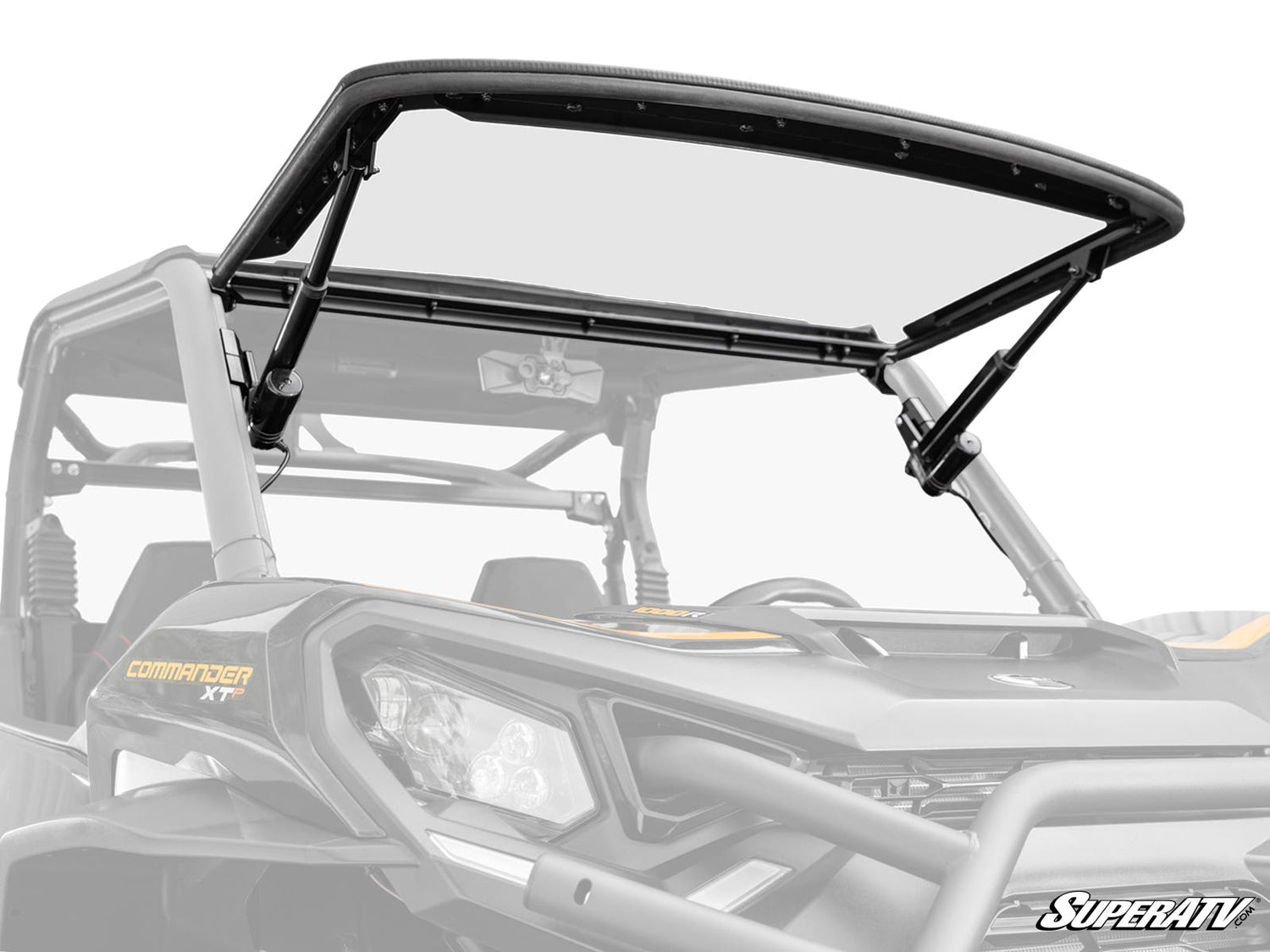 Photo of SuperATV Can-Am Maverick Sport MaxDrive Power Flip Windshield by SuperATV - Premium Windshields for UTVs / Side by Sides