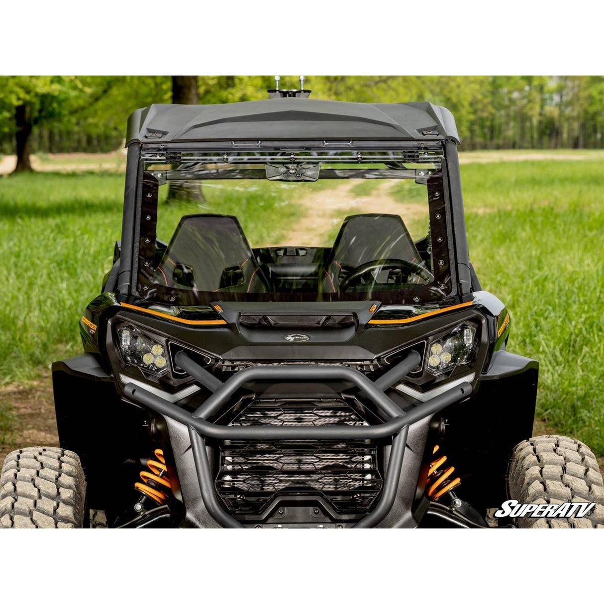 Can Am Commander MaxDrive Power Flip Windshield