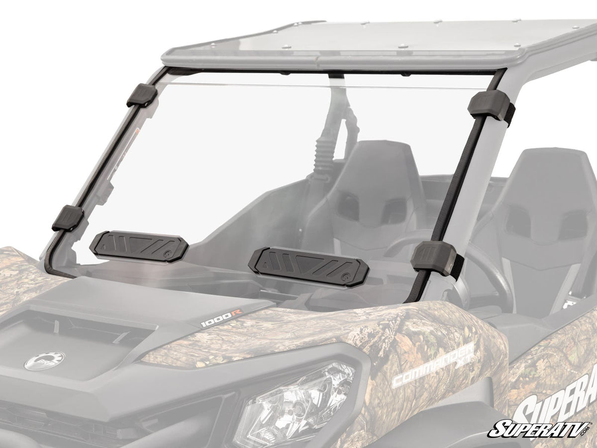 Photo of SuperATV Can-Am Maverick Trail Vented Full Windshield by SuperATV - Premium Windshields for UTVs / Side by Sides