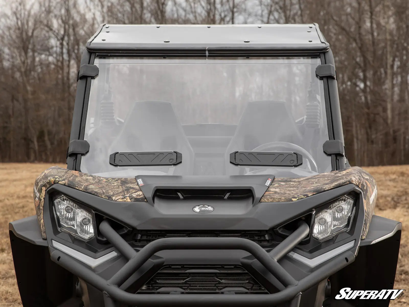 Can Am Maverick Trail Scratch Resistant Vented Full Windshield