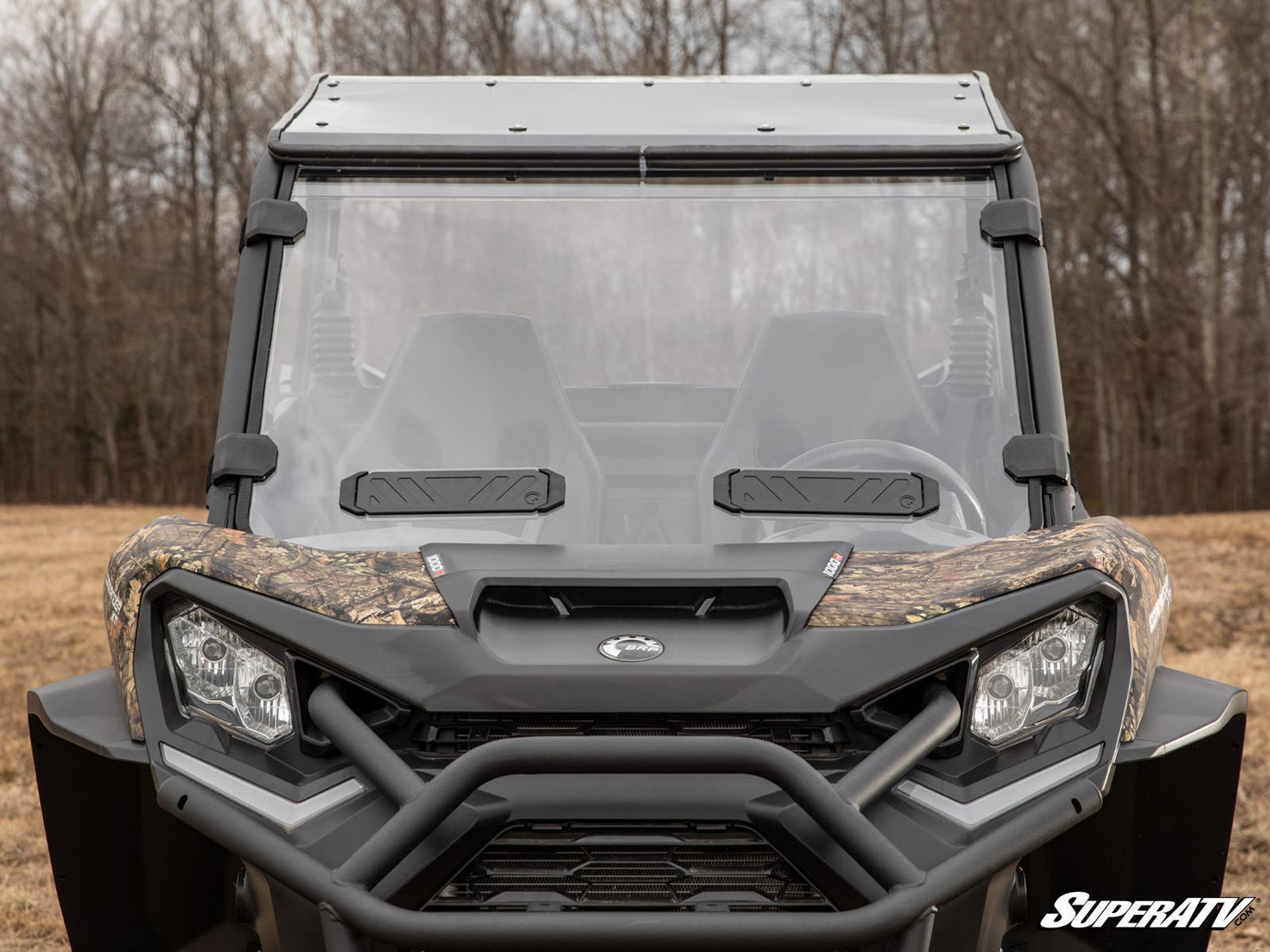Photo of SuperATV Can-Am Maverick Trail Vented Full Windshield by SuperATV - Premium Windshields for UTVs / Side by Sides