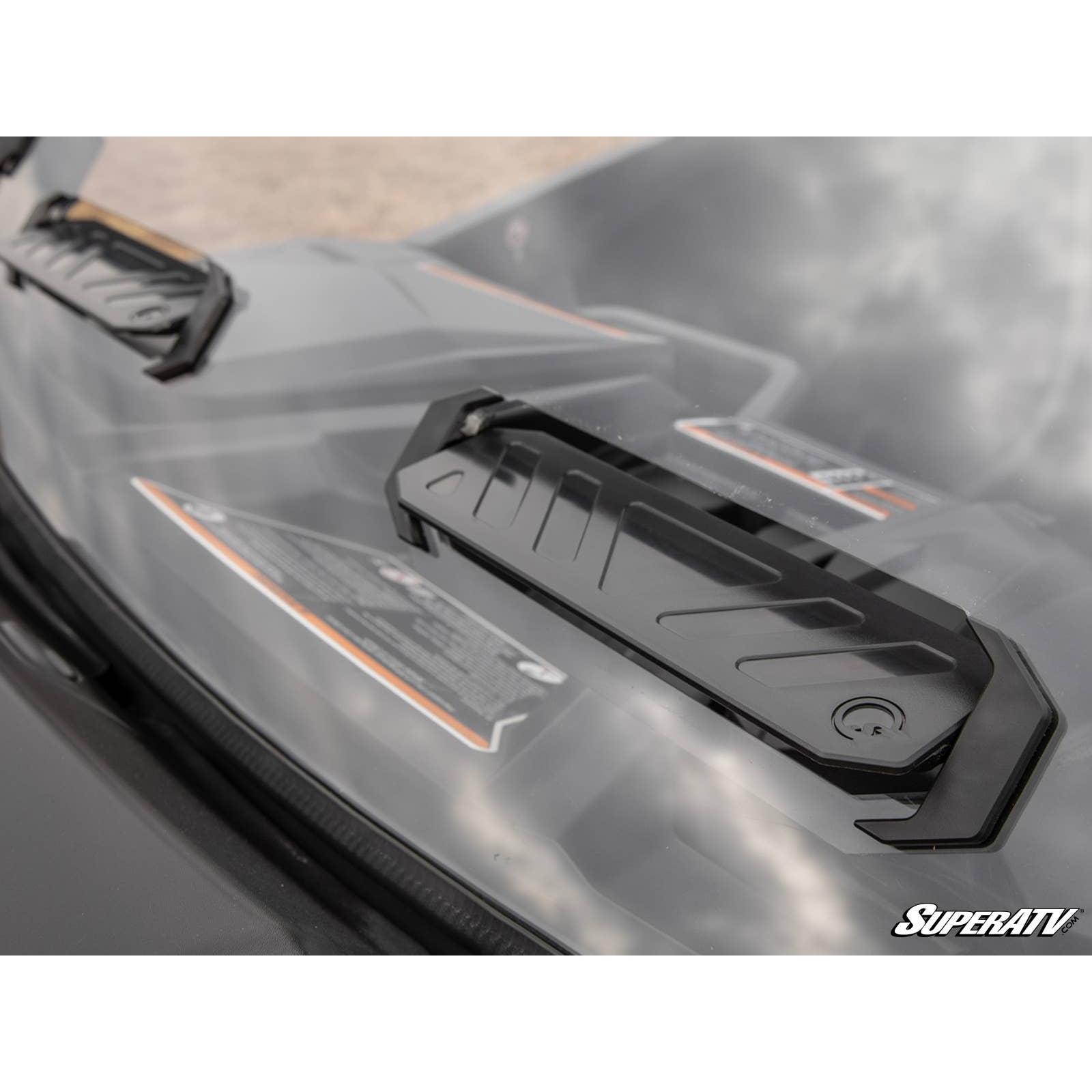 Photo of Can Am Maverick Sport Scratch Resistant Vented Full Windshield by SuperATV - Premium Windshields for UTVs / Side by Sides