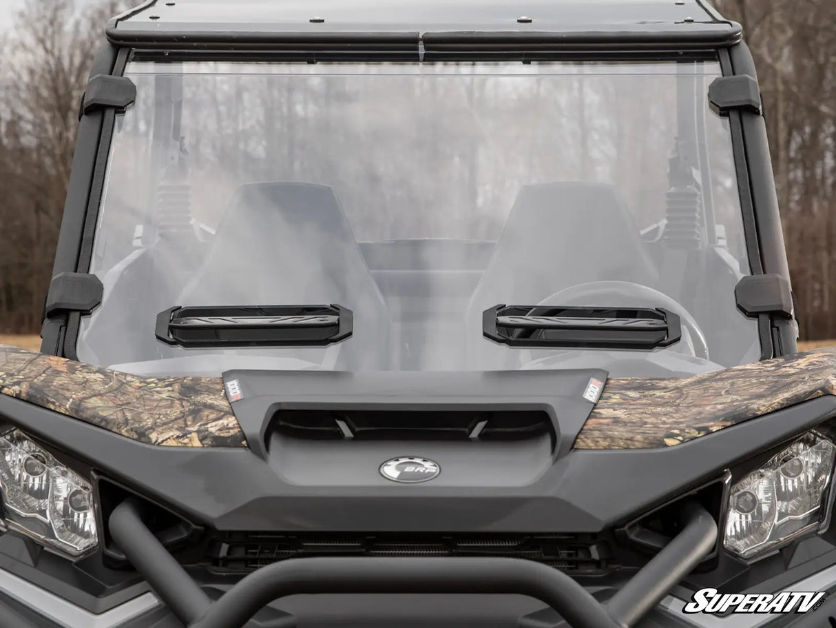 Can Am Maverick Trail Scratch Resistant Vented Full Windshield