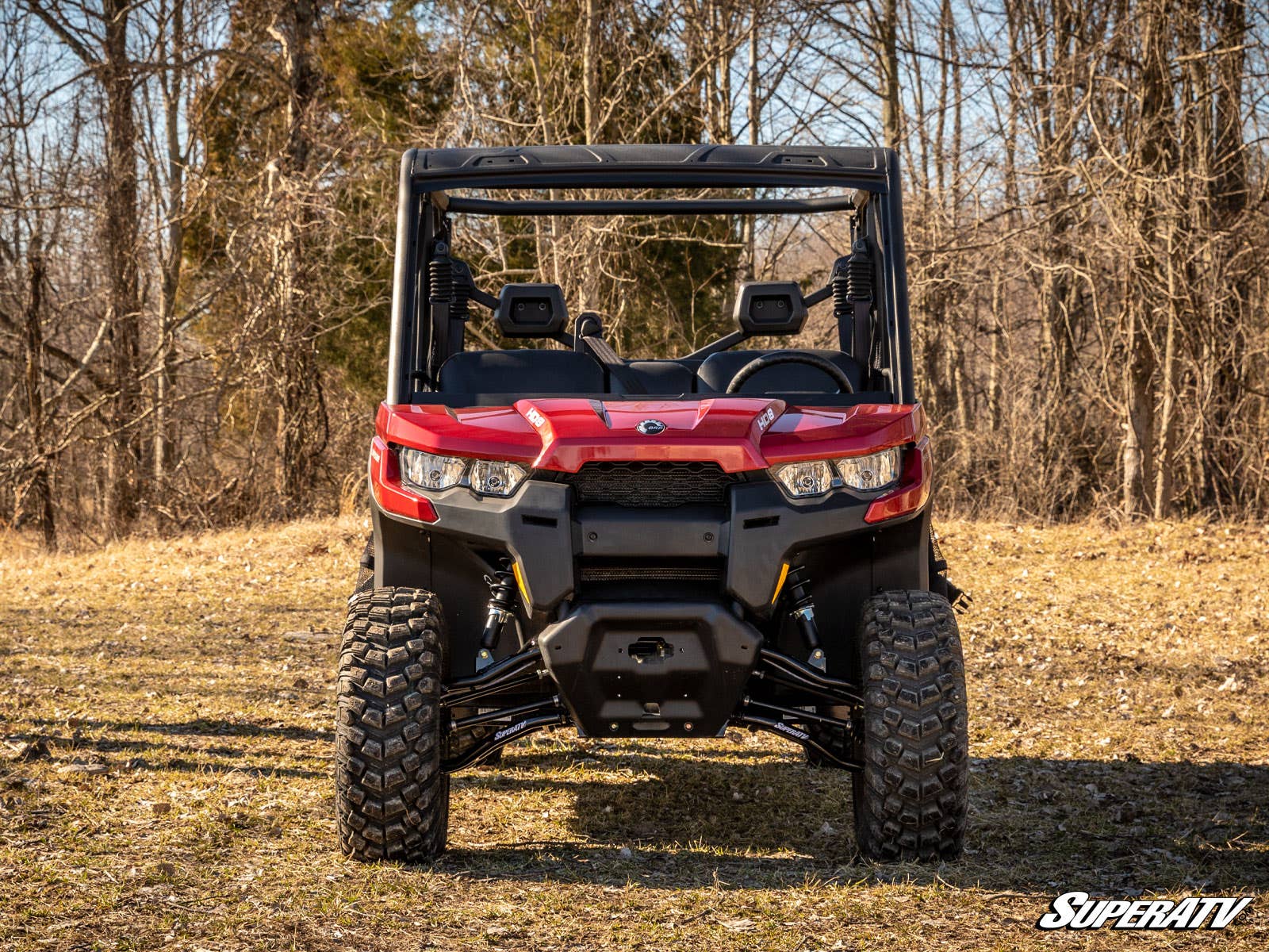 Can-Am Defender HD 7 High Clearance 2in. Forward Offset A-Arms - Standard Duty Ball Joints