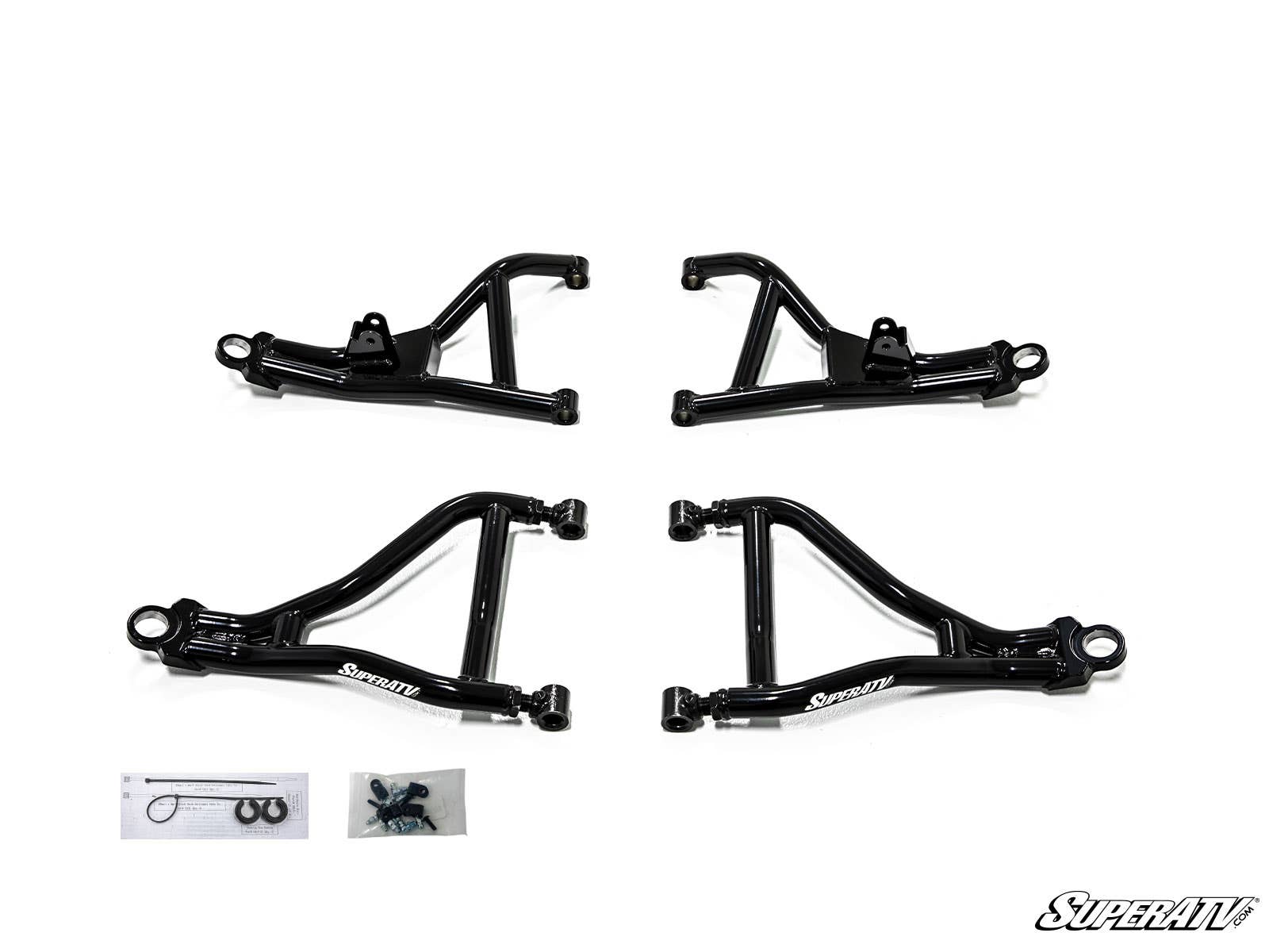 Photo of SuperATV Can-Am Defender HD10 High-Clearance 2" Forward Offset A-Arms by SuperATV - Premium A-Arms & Control Arms for UTVs / Side by Sides