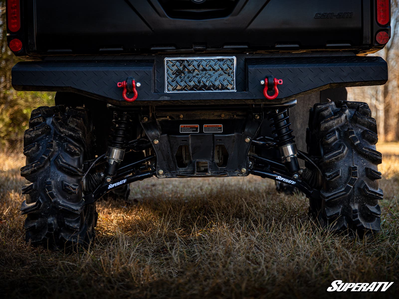 Photo of SuperATV Can-Am Defender HD9 2" Rear Offset A-Arms by SuperATV - Premium A-Arms & Control Arms for UTVs / Side by Sides