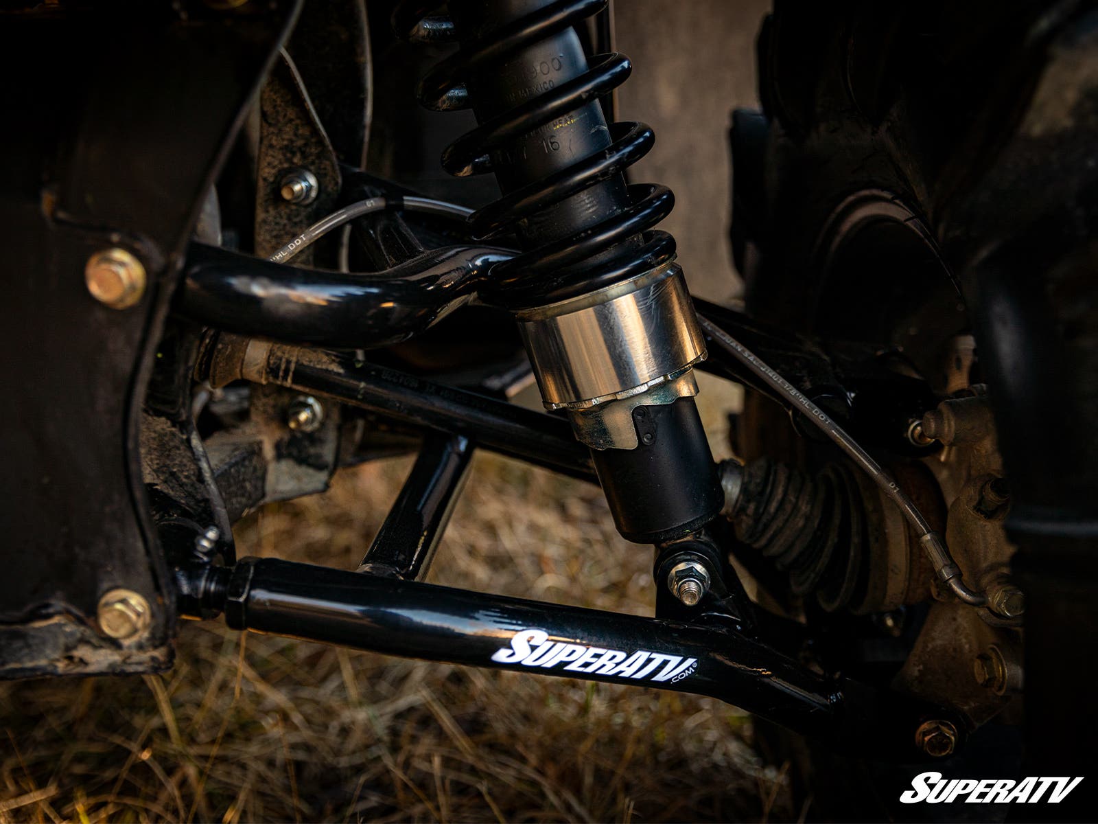 Photo of SuperATV Can-Am Defender HD9 2" Rear Offset A-Arms by SuperATV - Premium A-Arms & Control Arms for UTVs / Side by Sides