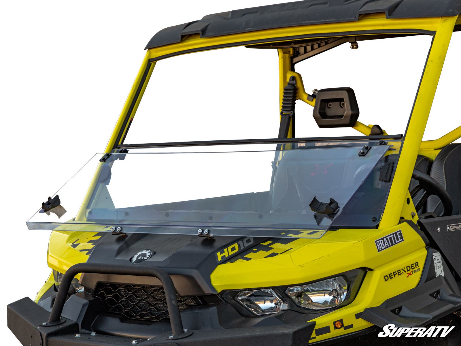 Photo of SuperATV Can-Am Defender 3-in-1 Windshield by SuperATV - Premium Windshields for UTVs / Side by Sides