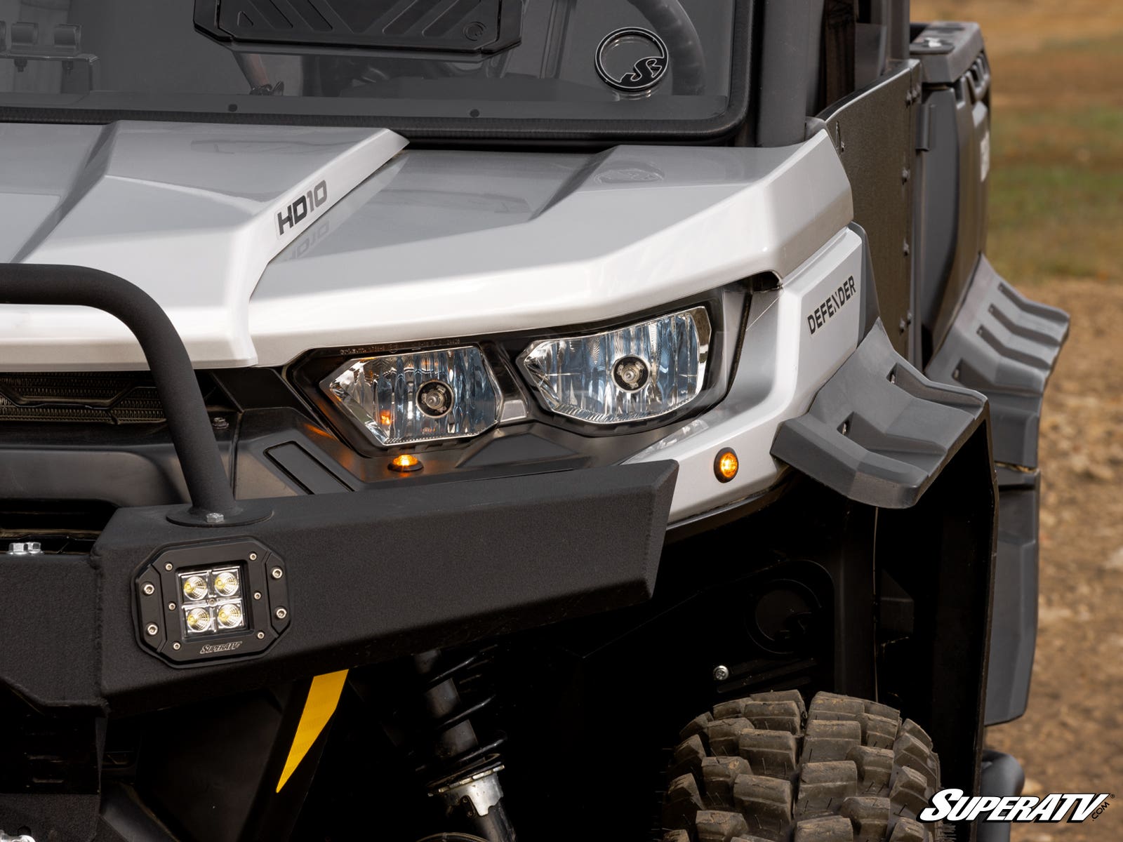 Photo of SuperATV Can-Am Defender Deluxe Self-Canceling Turn Signal Kit by SuperATV - Premium Street Legal Kits for UTVs / Side by Sides