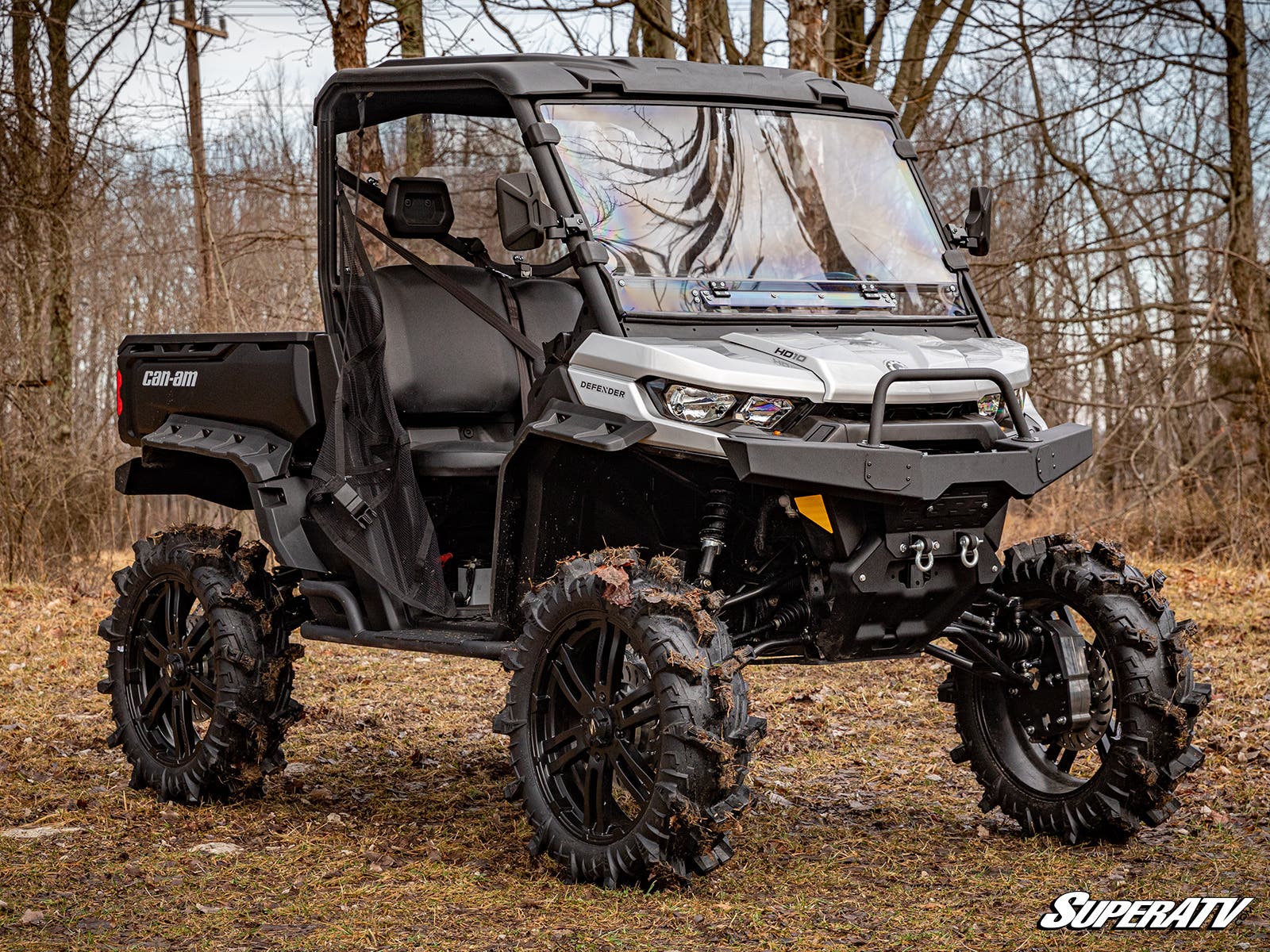 Photo of SuperATV Can-Am Defender Winch-Ready Front Bumper by SuperATV - Premium Bumpers for UTVs / Side by Sides