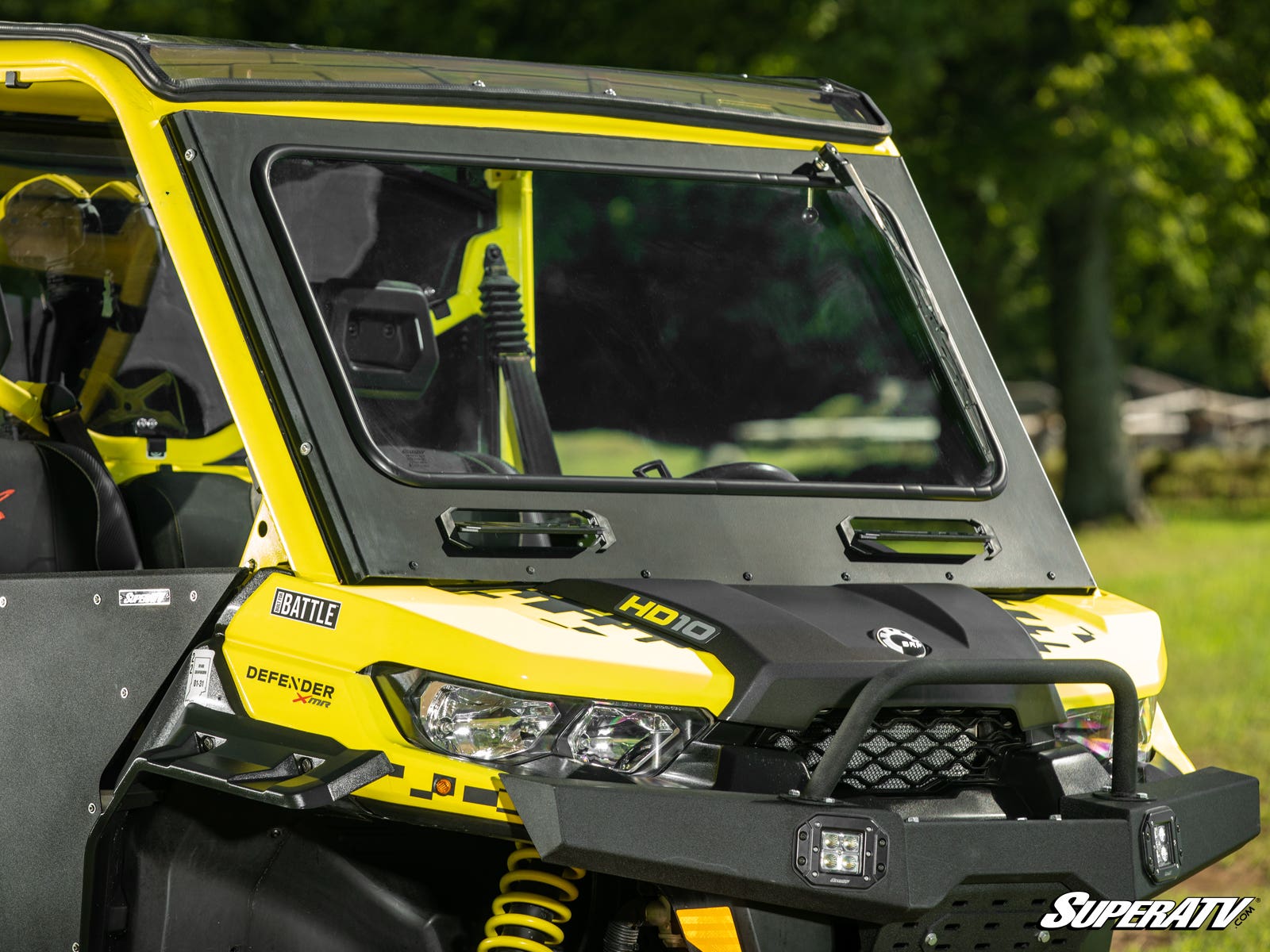 Photo of SuperATV Can-Am Defender Glass Windshield by SuperATV - Premium Windshields for UTVs / Side by Sides