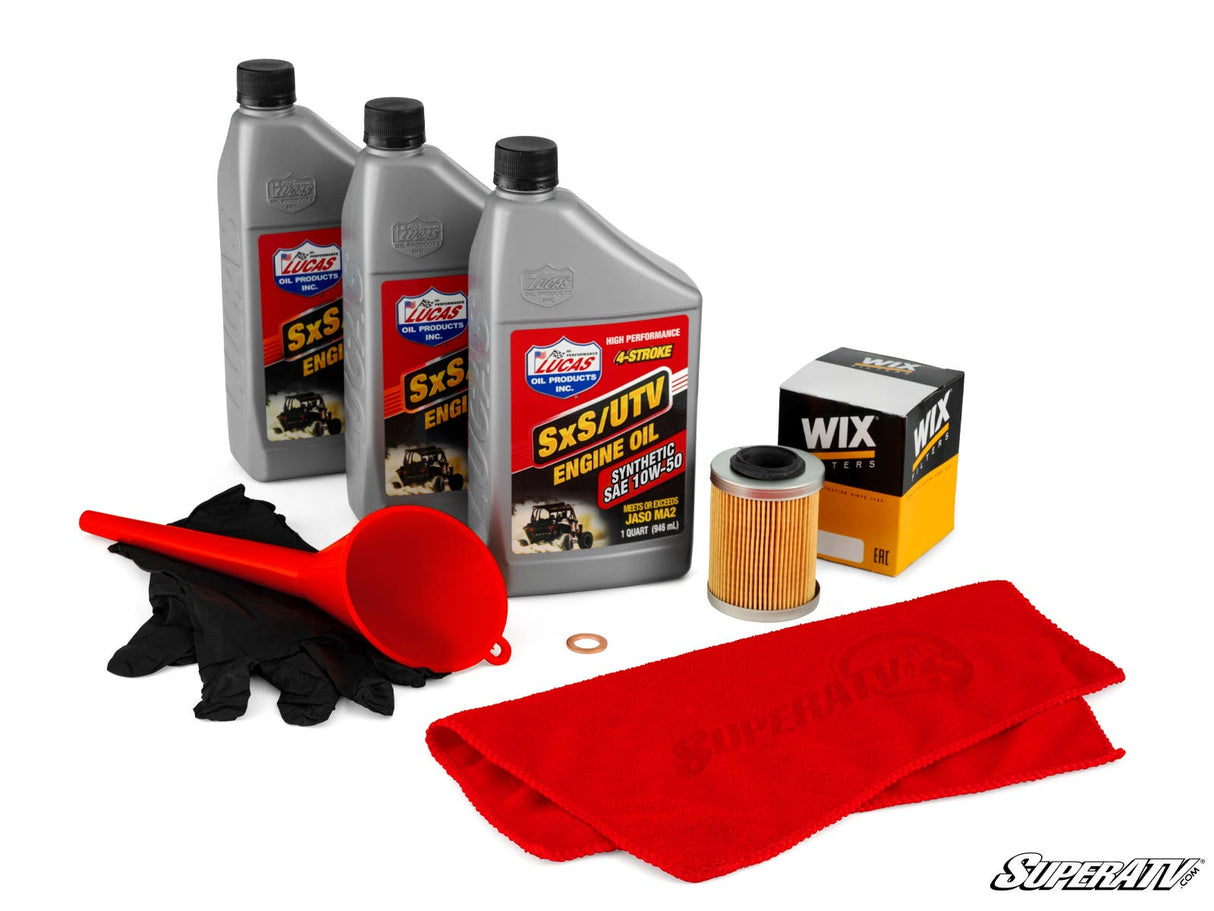 SuperATV Up & Running Can-Am Maverick Oil Change Kit