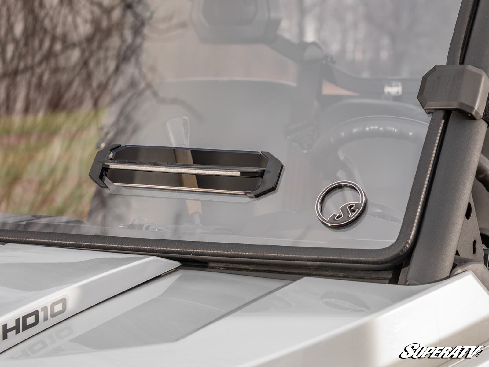 Photo of SuperATV Can-Am Defender Vented Full Windshield by SuperATV - Premium Windshields for UTVs / Side by Sides