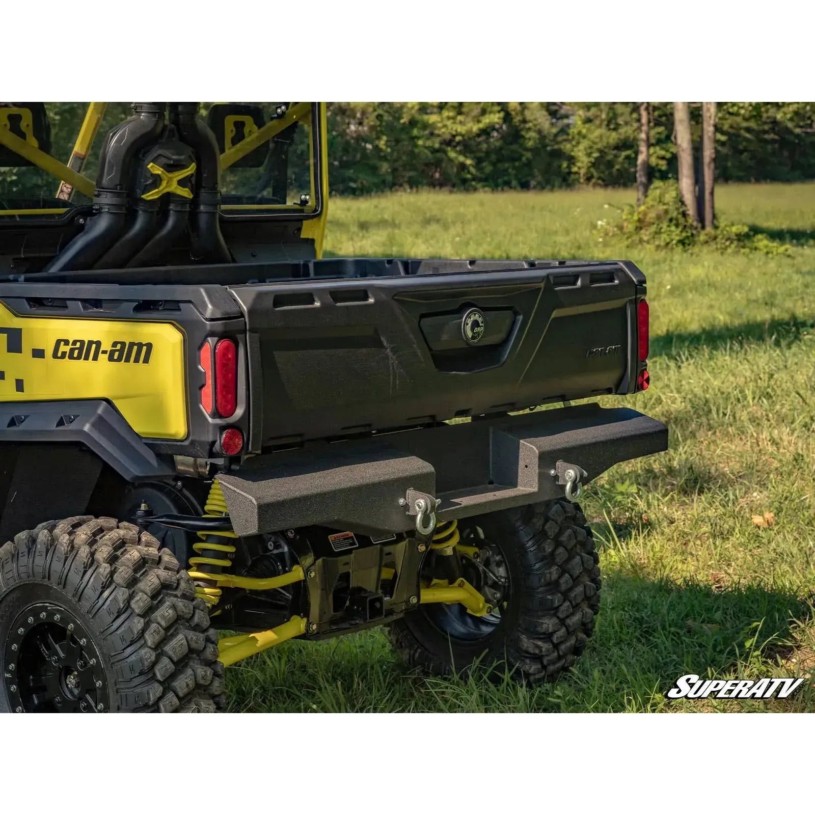 Photo of Can Am Defender Sheet Metal Rear Bumper by SuperATV - Premium Bumpers for UTVs / Side by Sides