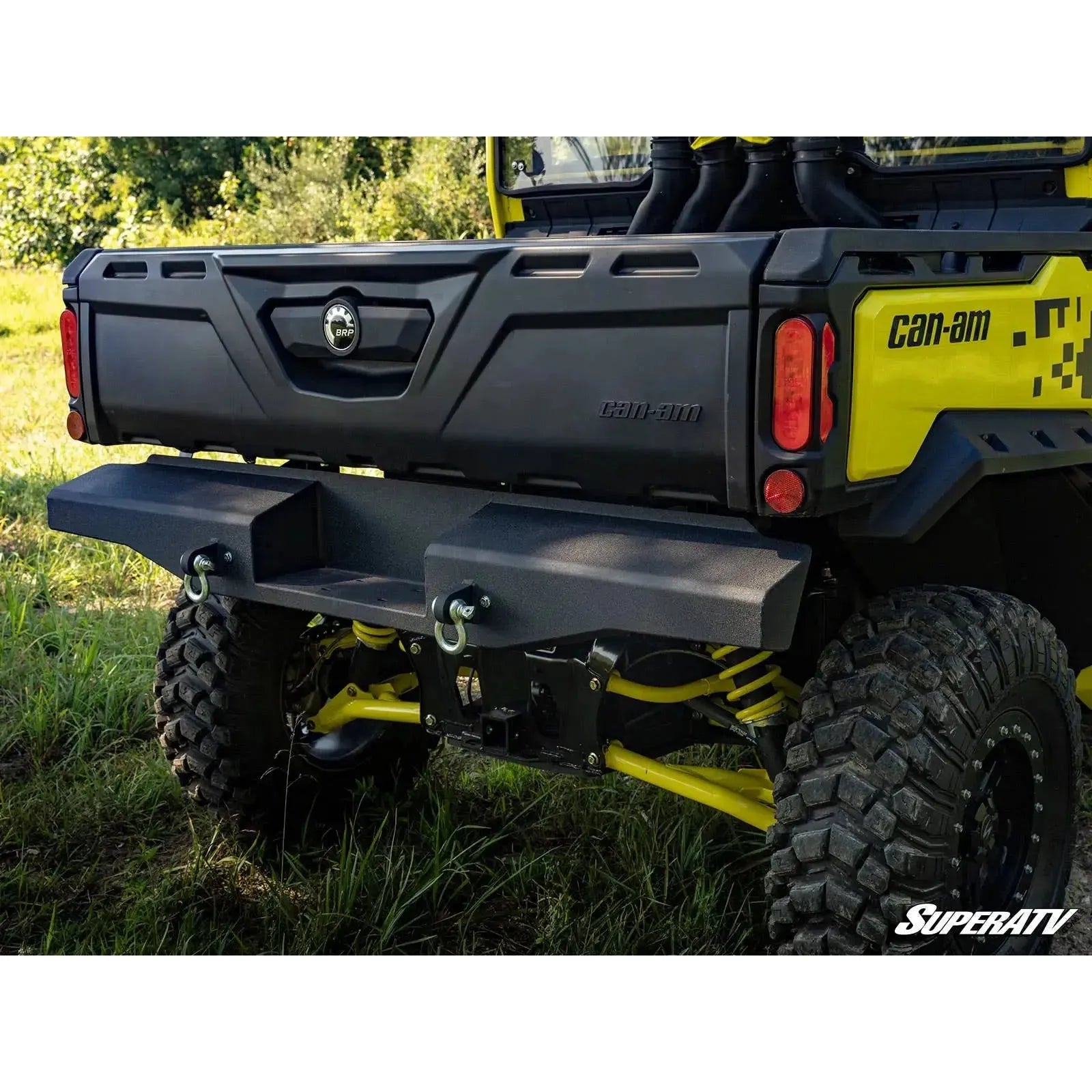 Photo of Can Am Defender Sheet Metal Rear Bumper by SuperATV - Premium Bumpers for UTVs / Side by Sides