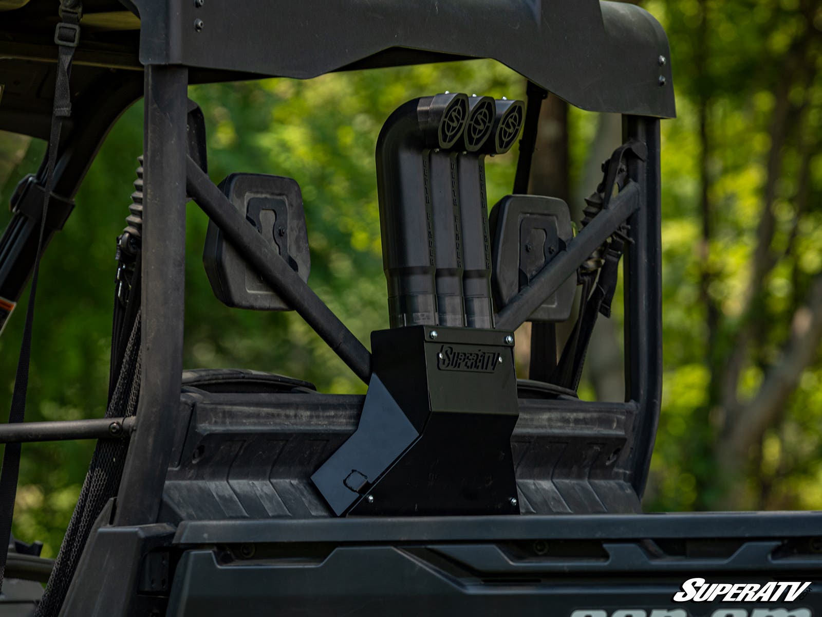 Photo of SuperATV Can-Am Defender Depth Finder Snorkel Kit by SuperATV - Premium Snorkels for UTVs / Side by Sides