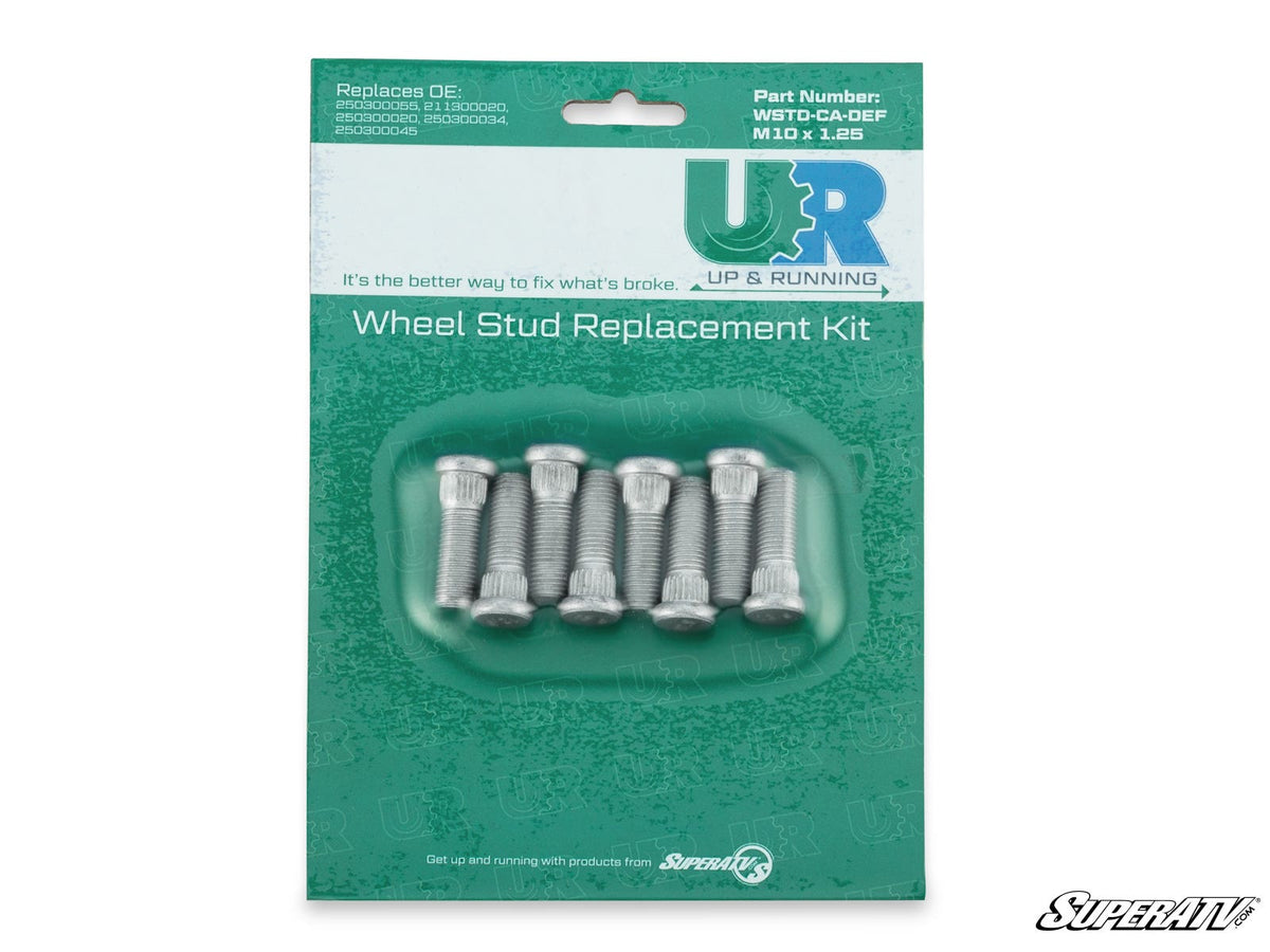 Photo of SuperATV Up & Running Can-Am Defender Wheel Studs by SuperATV - Premium Lug Nuts & Studs for UTVs / Side by Sides