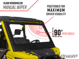 Can-Am Defender HD8 Glass Windshield
