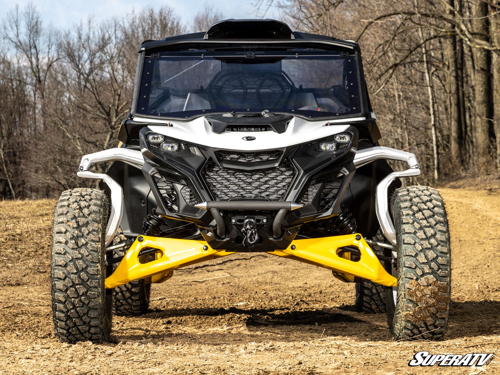 Can-Am Maverick R Winch Mounting Plate - No Winch