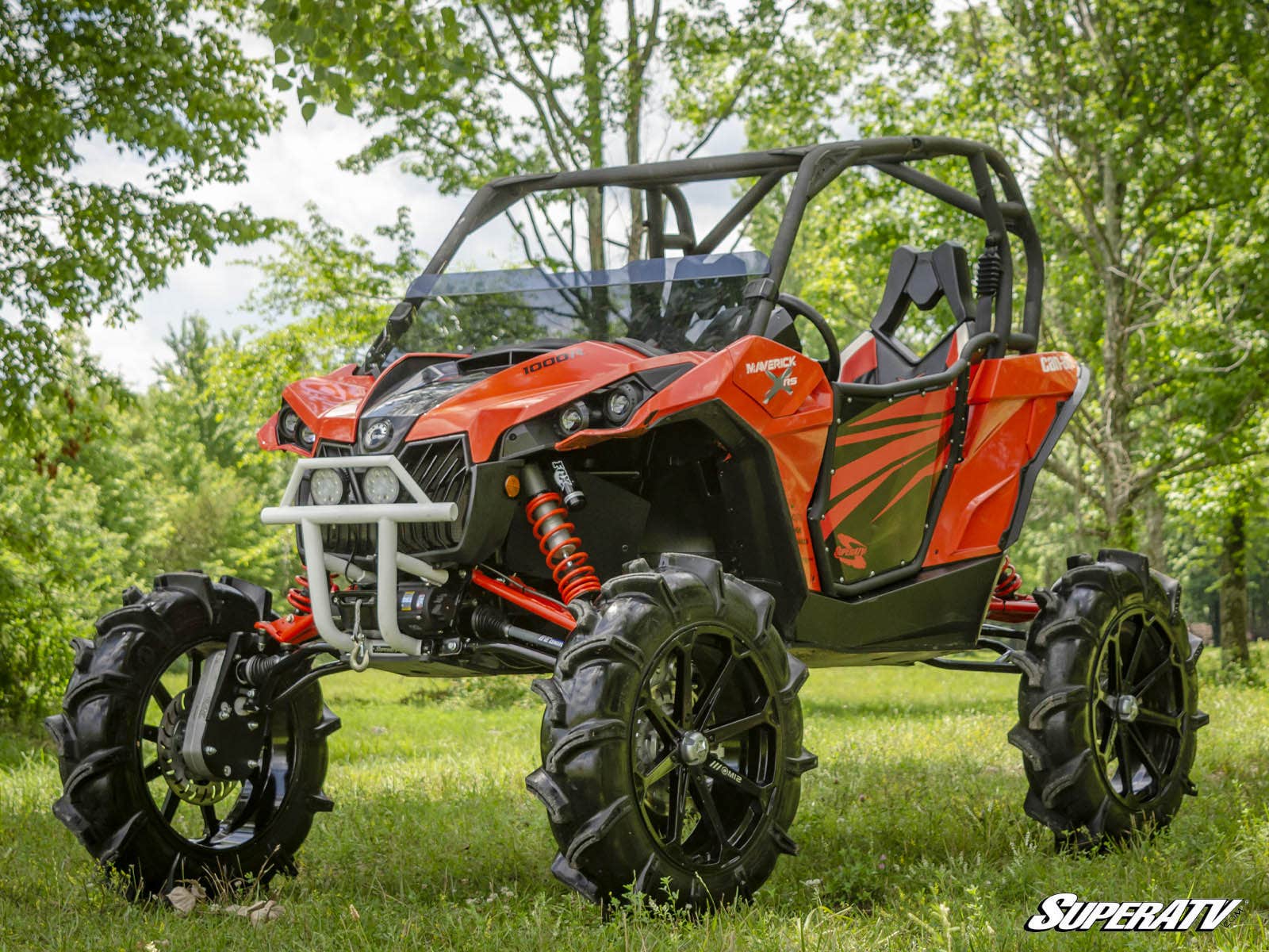 Photo of SuperATV Can-Am Maverick 8" Portal Gear Lift by SuperATV - Premium Portal Gear Lifts for UTVs / Side by Sides