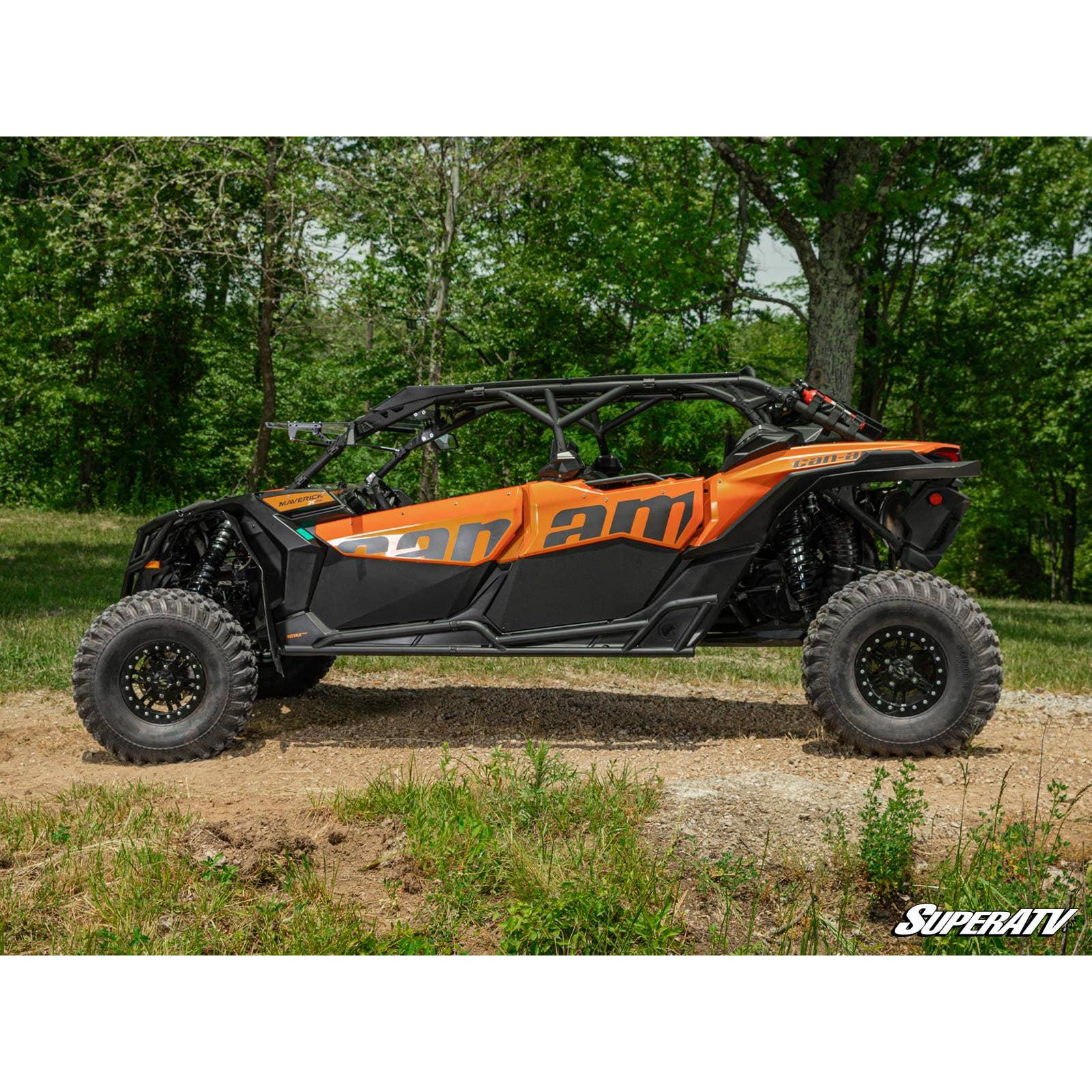 Photo of Can Am X3 MAX Heavy Duty Nerf Bars by SuperATV - Premium Nerf Bars for UTVs / Side by Sides