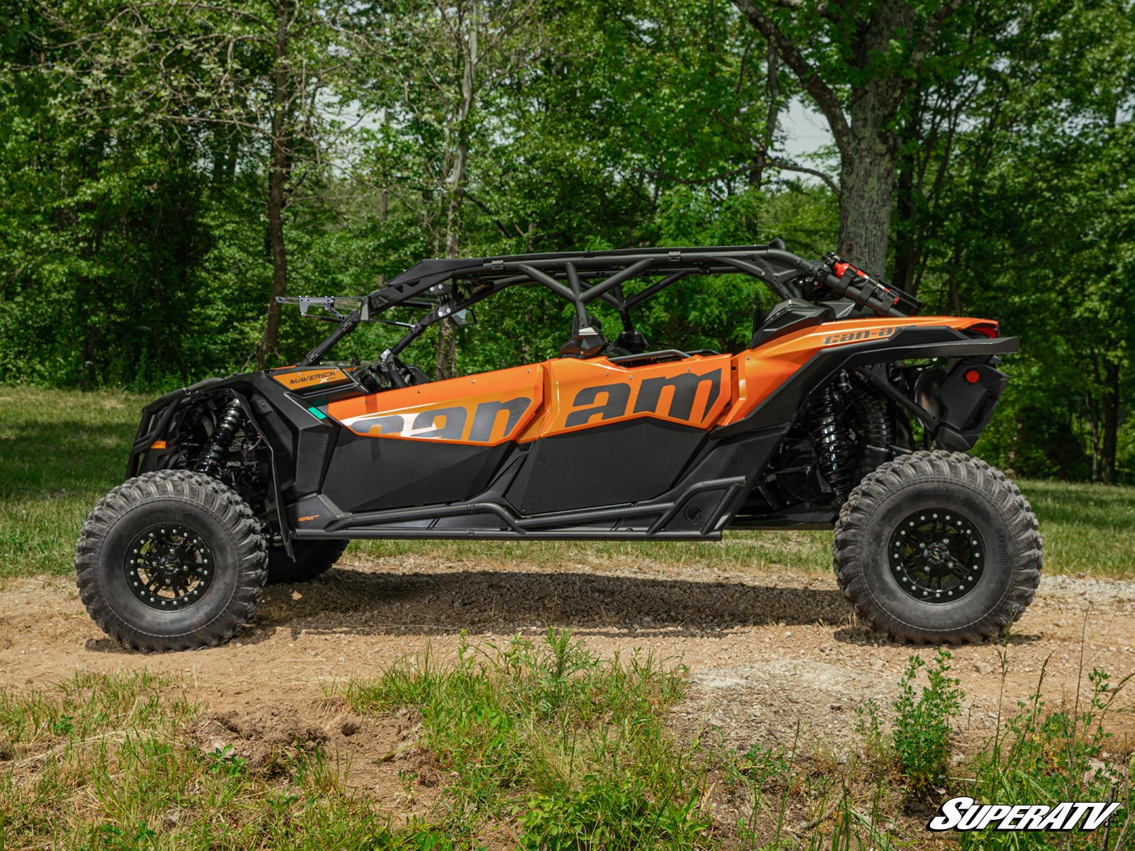 Photo of SuperATV Can-Am Maverick X3 MAX Heavy-Duty Nerf Bars by SuperATV - Premium Nerf Bars for UTVs / Side by Sides