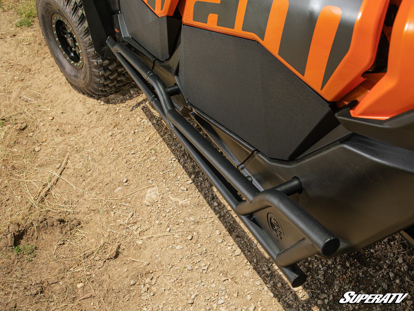 Photo of SuperATV Can-Am Maverick X3 MAX Heavy-Duty Nerf Bars by SuperATV - Premium Nerf Bars for UTVs / Side by Sides