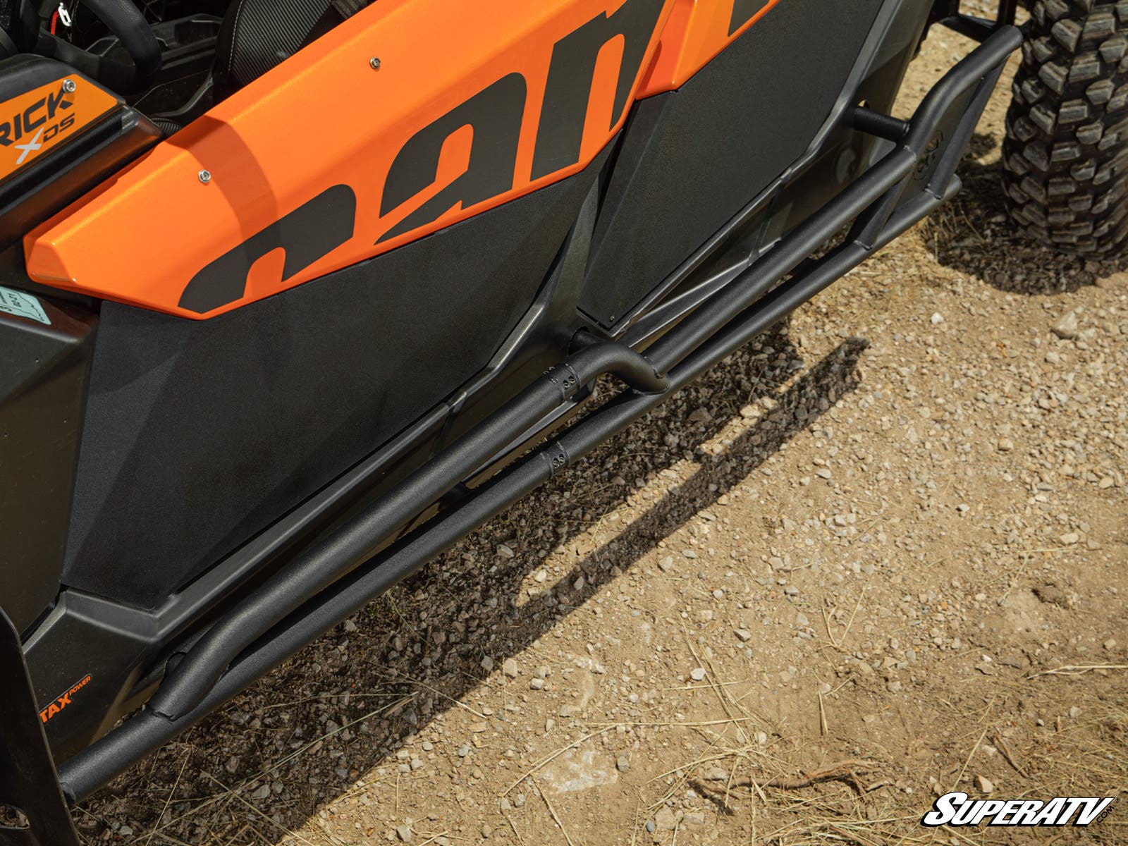 Photo of SuperATV Can-Am Maverick X3 MAX Heavy-Duty Nerf Bars by SuperATV - Premium Nerf Bars for UTVs / Side by Sides