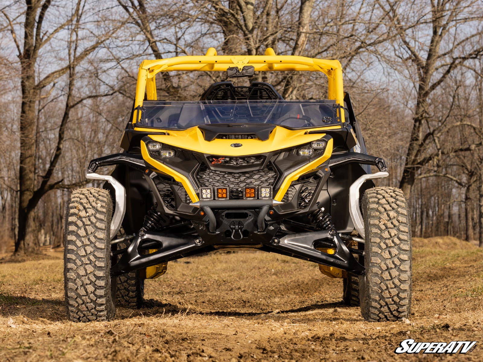 Photo of SuperATV Can-Am Maverick R Front Bumper by SuperATV - Premium Bumpers for UTVs / Side by Sides