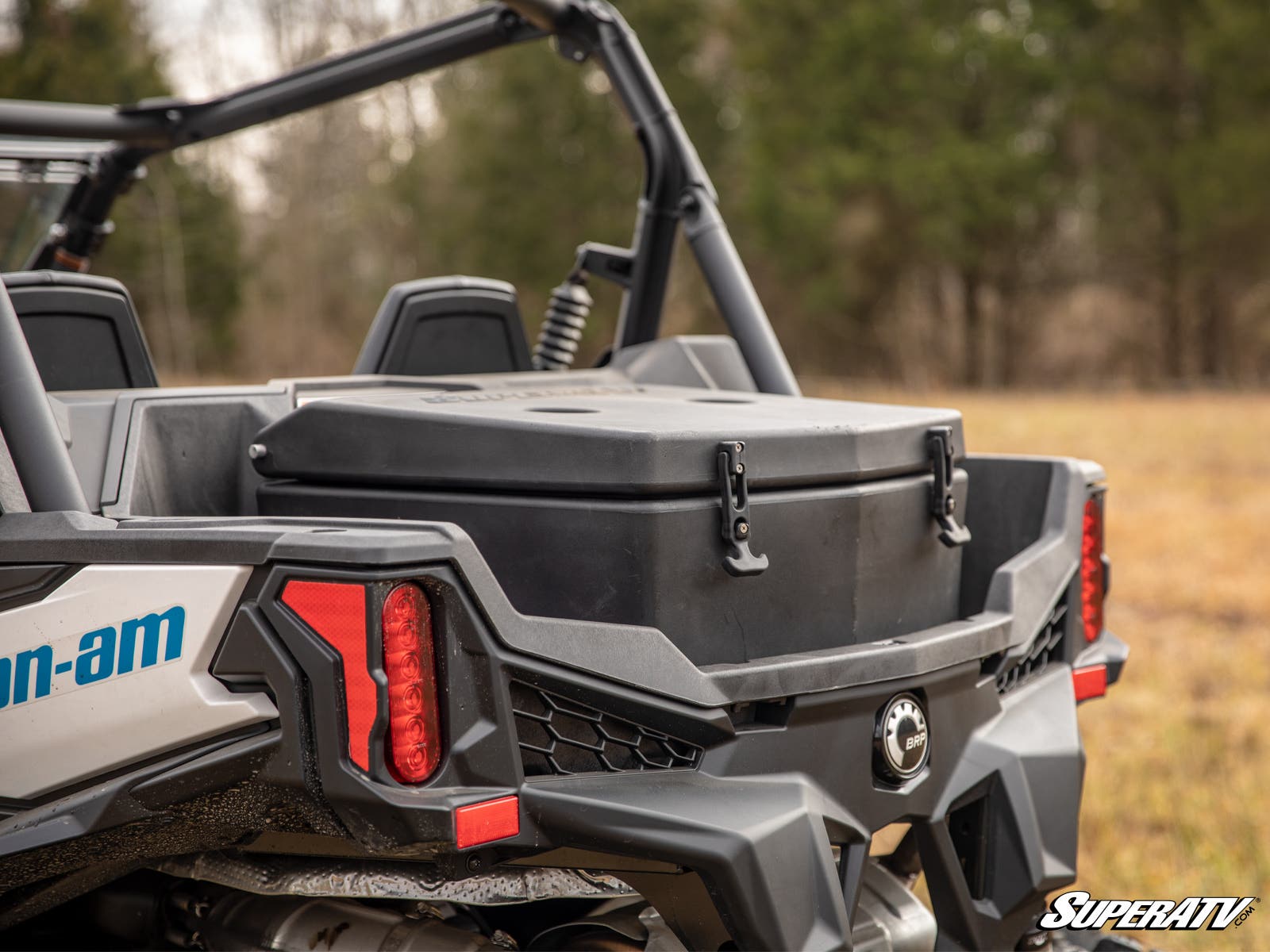 Photo of SuperATV Can-Am Maverick Sport Cooler / Cargo Box by SuperATV - Premium Storage for UTVs / Side by Sides