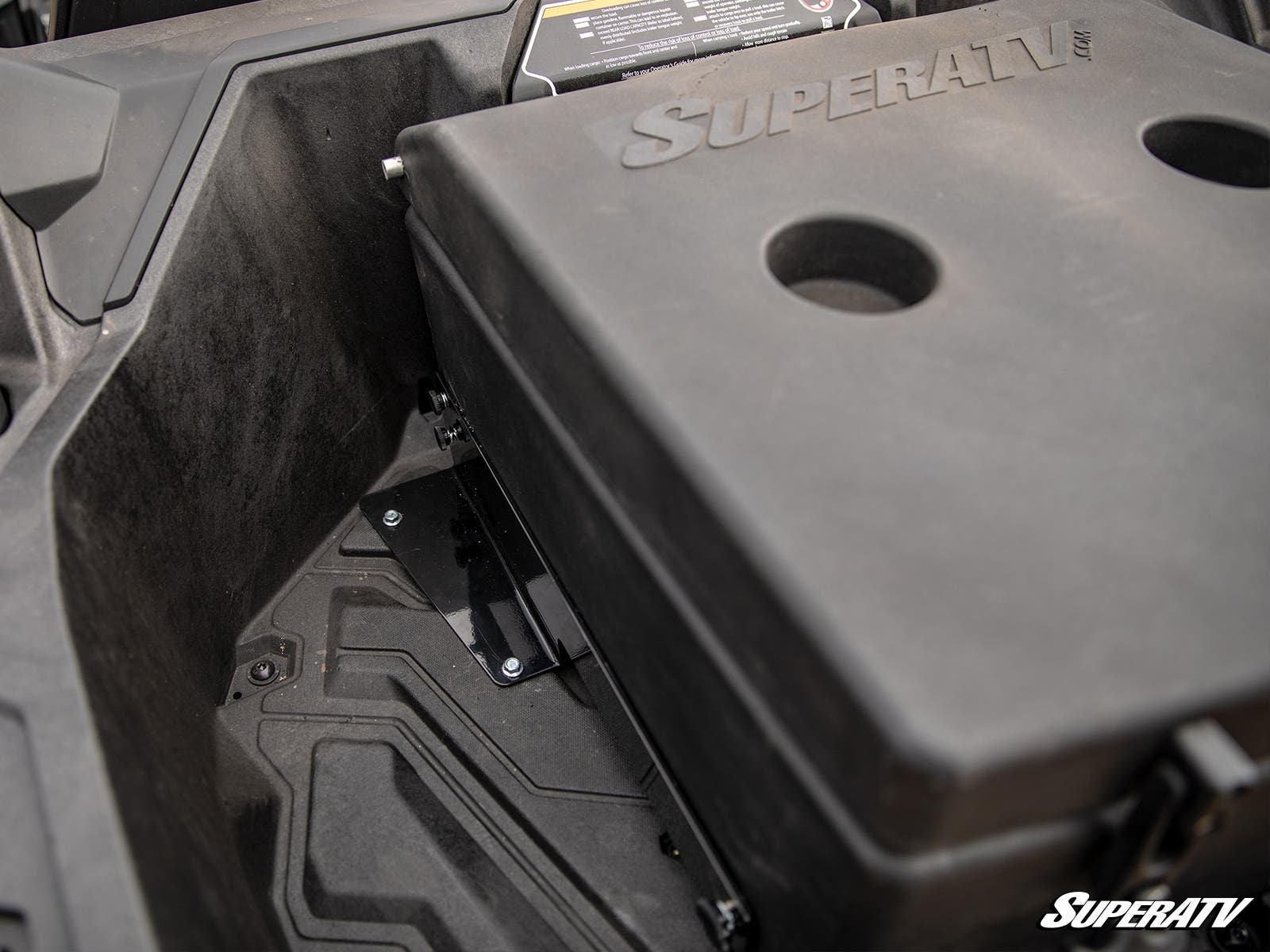Photo of SuperATV Can-Am Maverick Sport Cooler / Cargo Box by SuperATV - Premium Storage for UTVs / Side by Sides