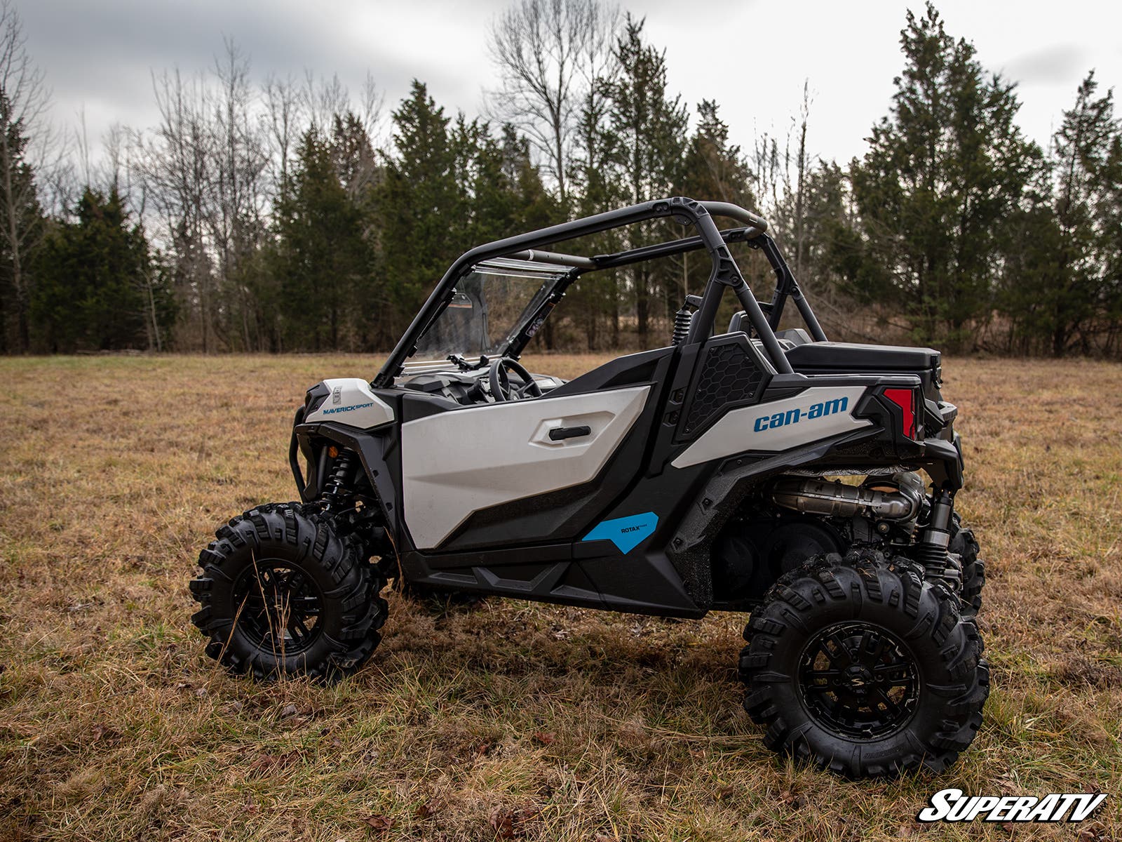 Photo of SuperATV Can-Am Maverick Trail Cooler/ Cargo Box by SuperATV - Premium Storage for UTVs / Side by Sides