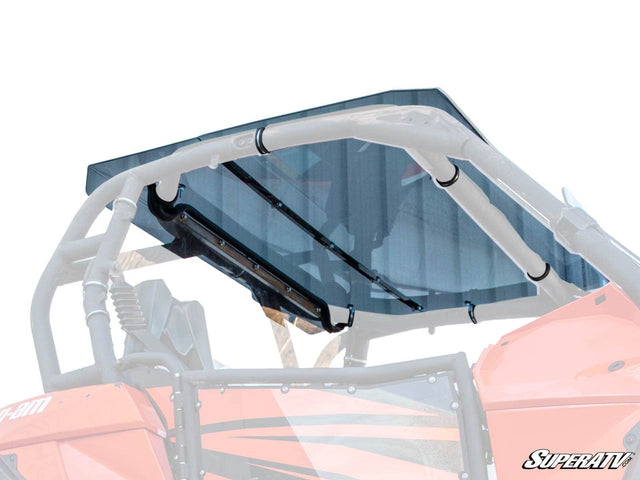 Photo of SuperATV Can-Am Maverick Tinted Roof by SuperATV - Premium Roofs for UTVs / Side by Sides