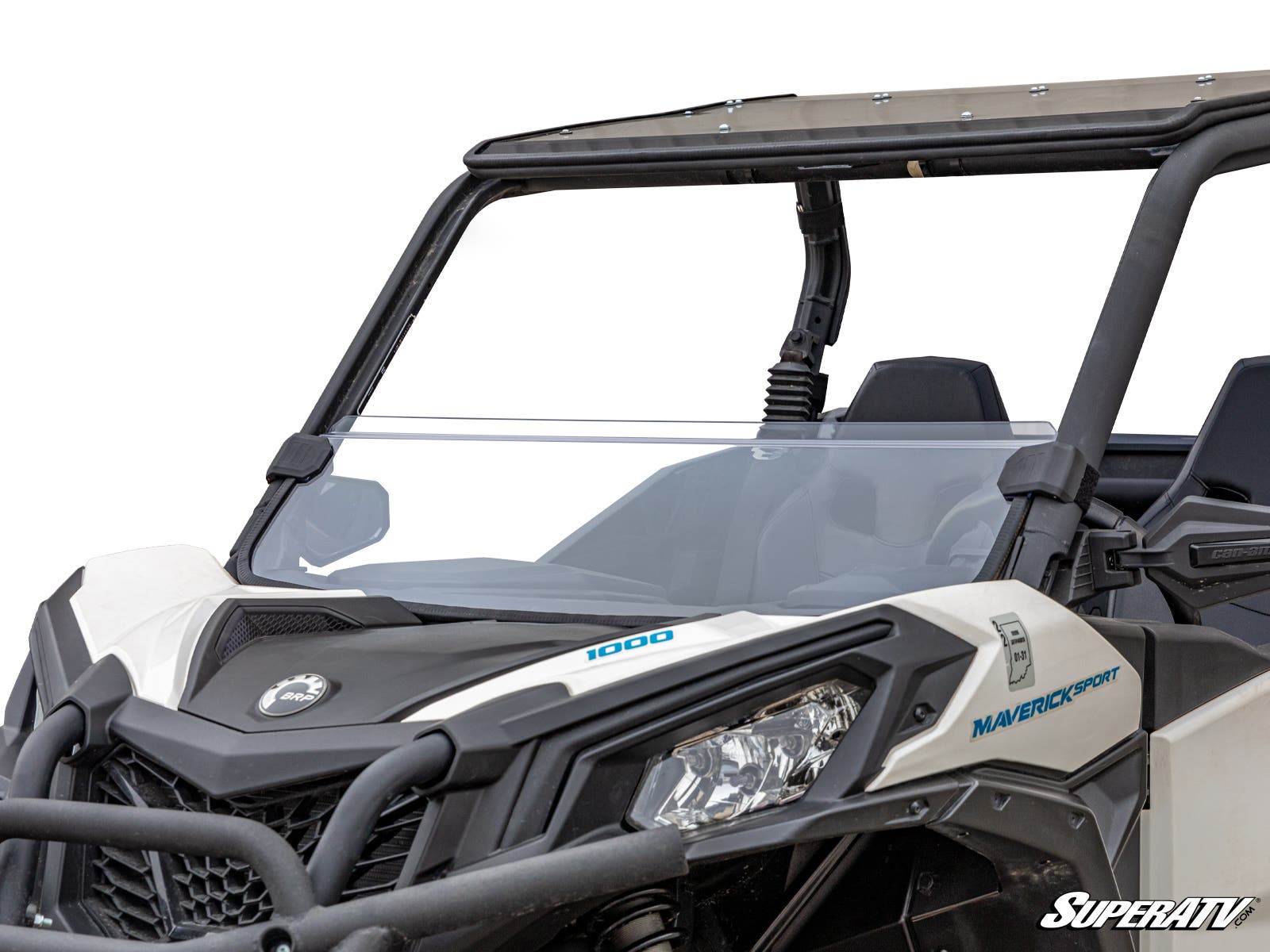 Photo of SuperATV Can-Am Maverick Sport Half Windshield by SuperATV - Premium Windshields for UTVs / Side by Sides