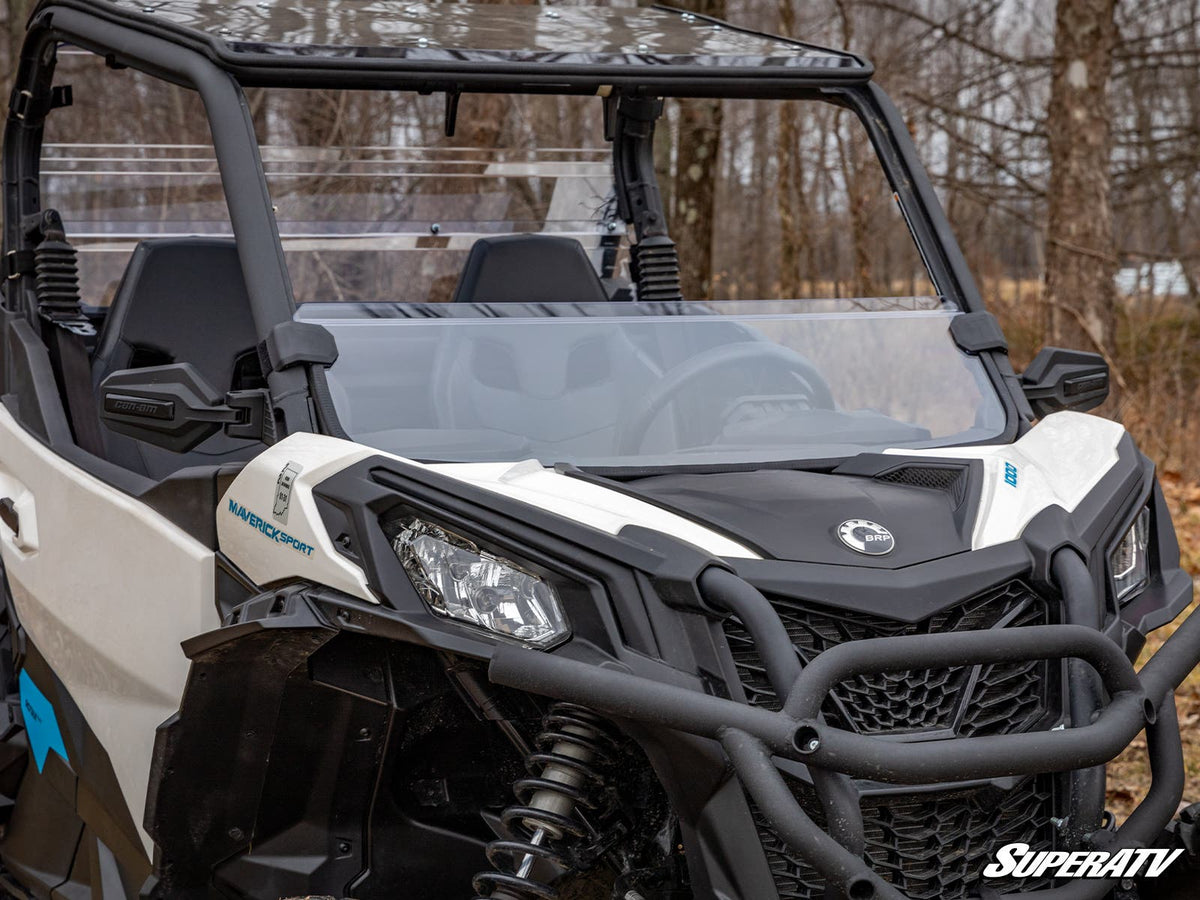 Photo of SuperATV Can-Am Maverick Trail Half Windshield by SuperATV - Premium Windshields for UTVs / Side by Sides