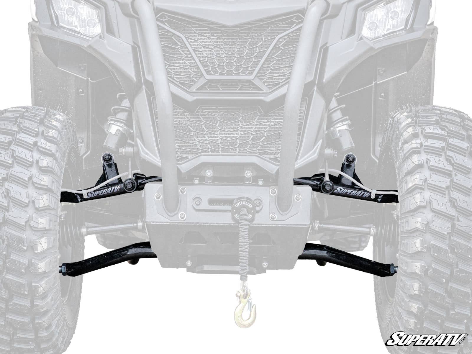 Photo of SuperATV Can-Am Maverick Trail High Clearance 1.5" Forward Offset A Arms by SuperATV - Premium A-Arms & Control Arms for UTVs / Side by Sides