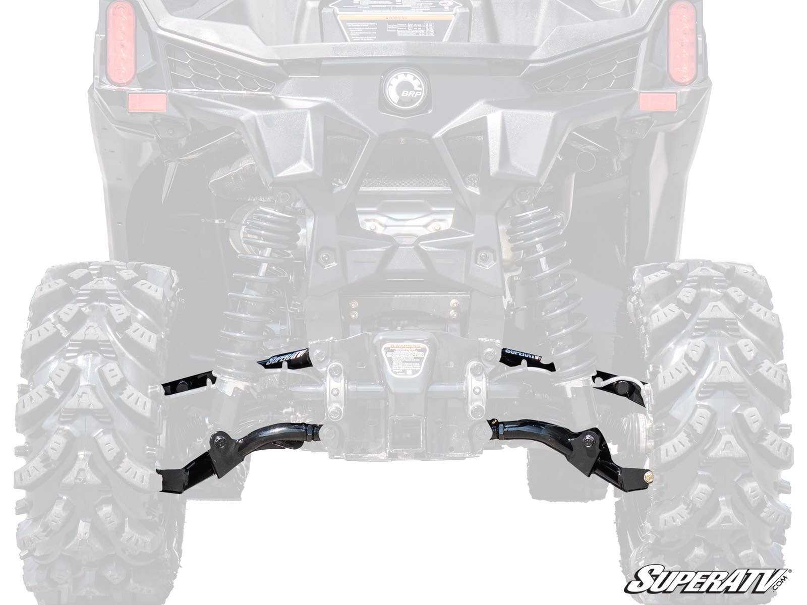Photo of SuperATV Can-Am Maverick Trail High Clearance 1.5" Rear Offset A Arms by SuperATV - Premium A-Arms & Control Arms for UTVs / Side by Sides