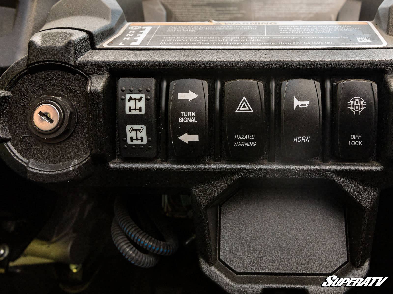 Photo of SuperATV Can-Am Maverick Trail Plug & Play Turn Signal Kit by SuperATV - Premium Street Legal Kits for UTVs / Side by Sides