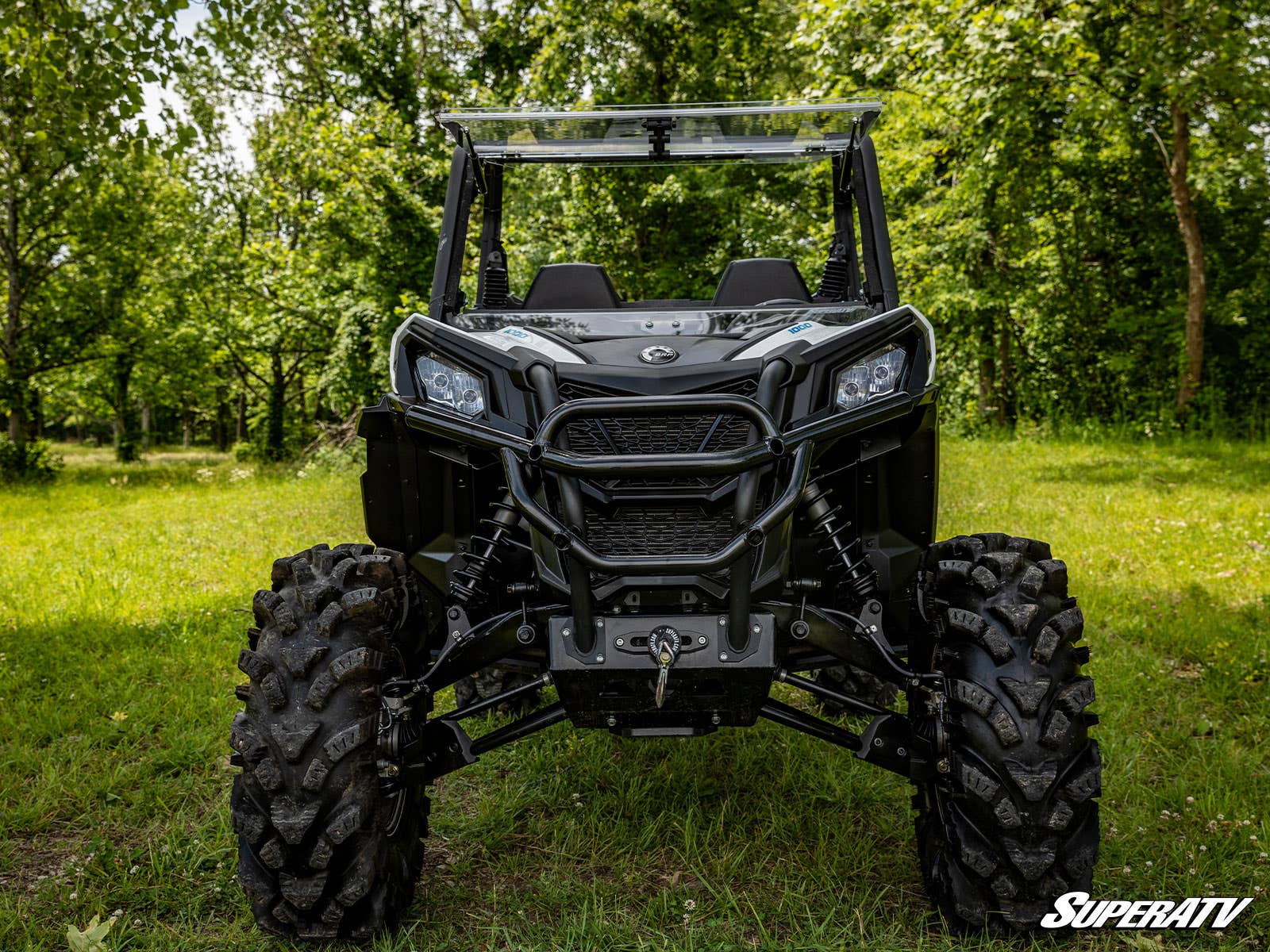 Photo of SuperATV Can-Am Maverick Trail Winch Mounting Plate by SuperATV - Premium Winches & Winch Mounts for UTVs / Side by Sides