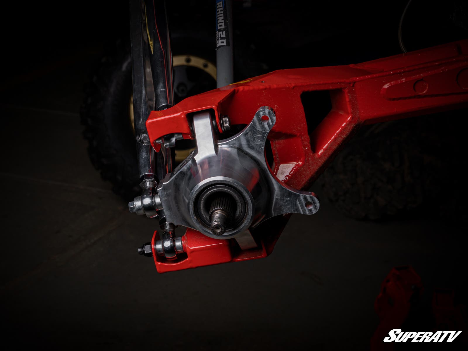 Photo of SuperATV Can-Am Maverick X3 Billet Rear Knuckles by SuperATV - Premium Drivetrain for UTVs / Side by Sides