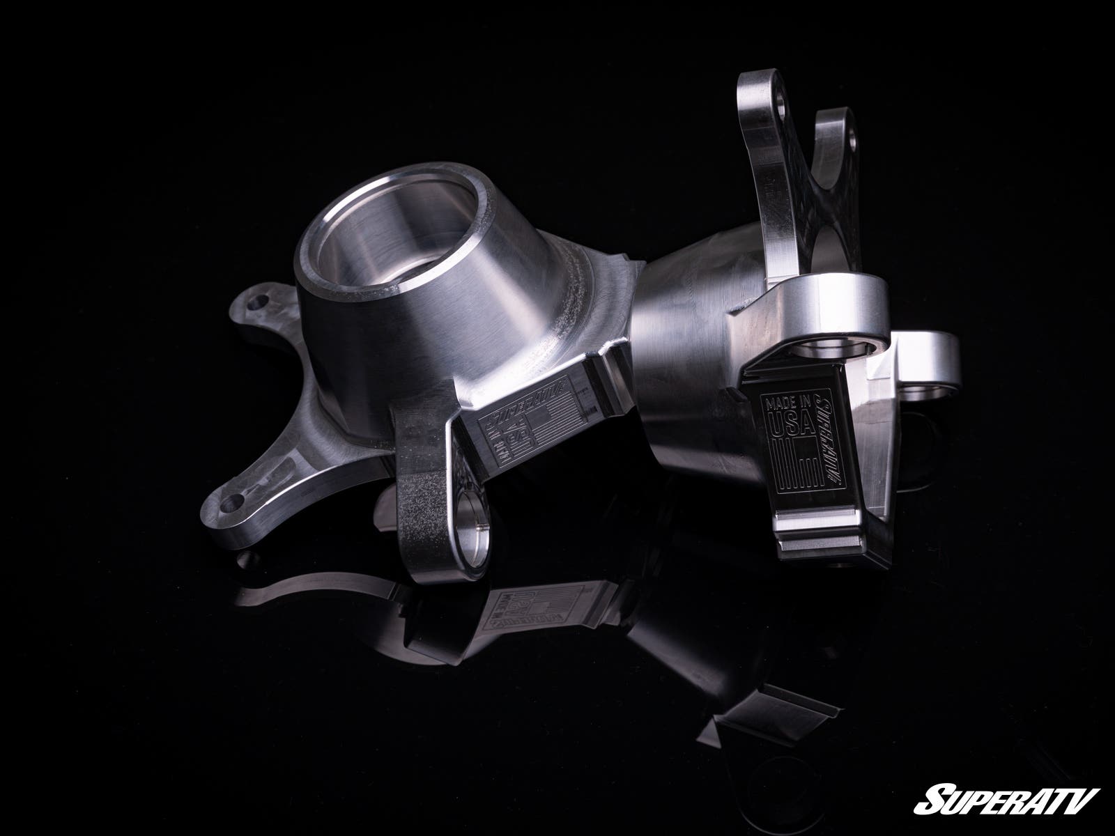 Photo of SuperATV Can-Am Maverick X3 Billet Rear Knuckles by SuperATV - Premium Drivetrain for UTVs / Side by Sides