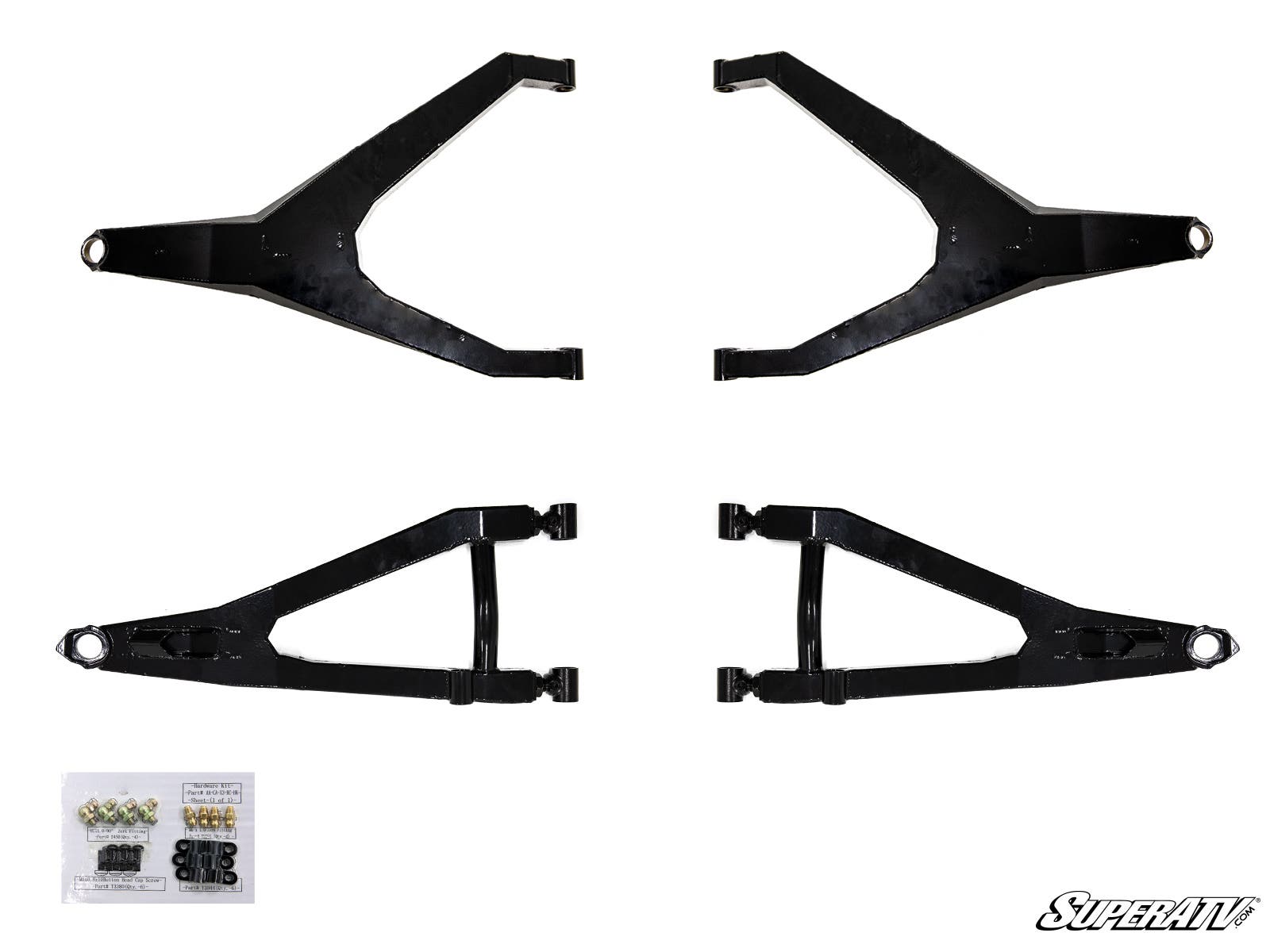 Photo of SuperATV Can-Am Maverick X3 Long Travel Kit—Boxed A-Arms by SuperATV - Premium A-Arms & Control Arms for UTVs / Side by Sides