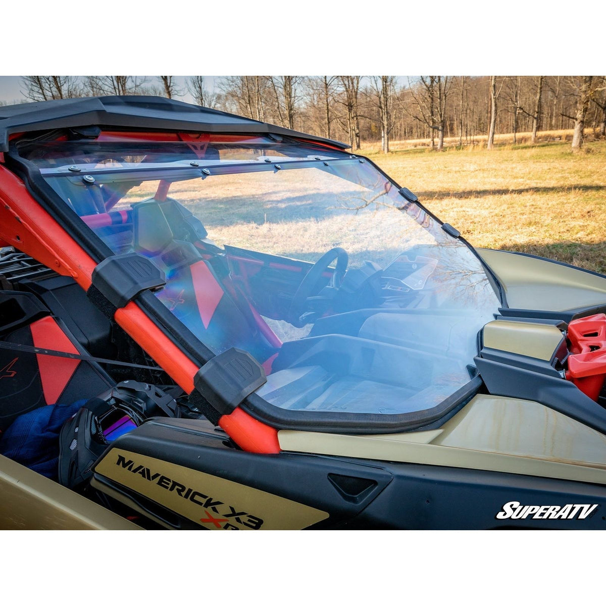 Photo of Can Am X3 Full Windshield by SuperATV - Premium Windshields for UTVs / Side by Sides
