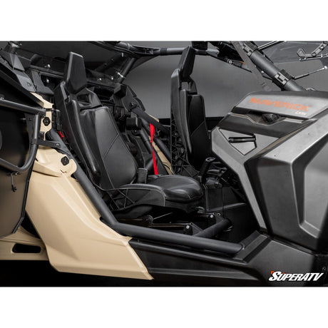 Photo of Can Am X3 Flip-Up Seat Base by SuperATV - Premium Seats & Accessories for UTVs / Side by Sides