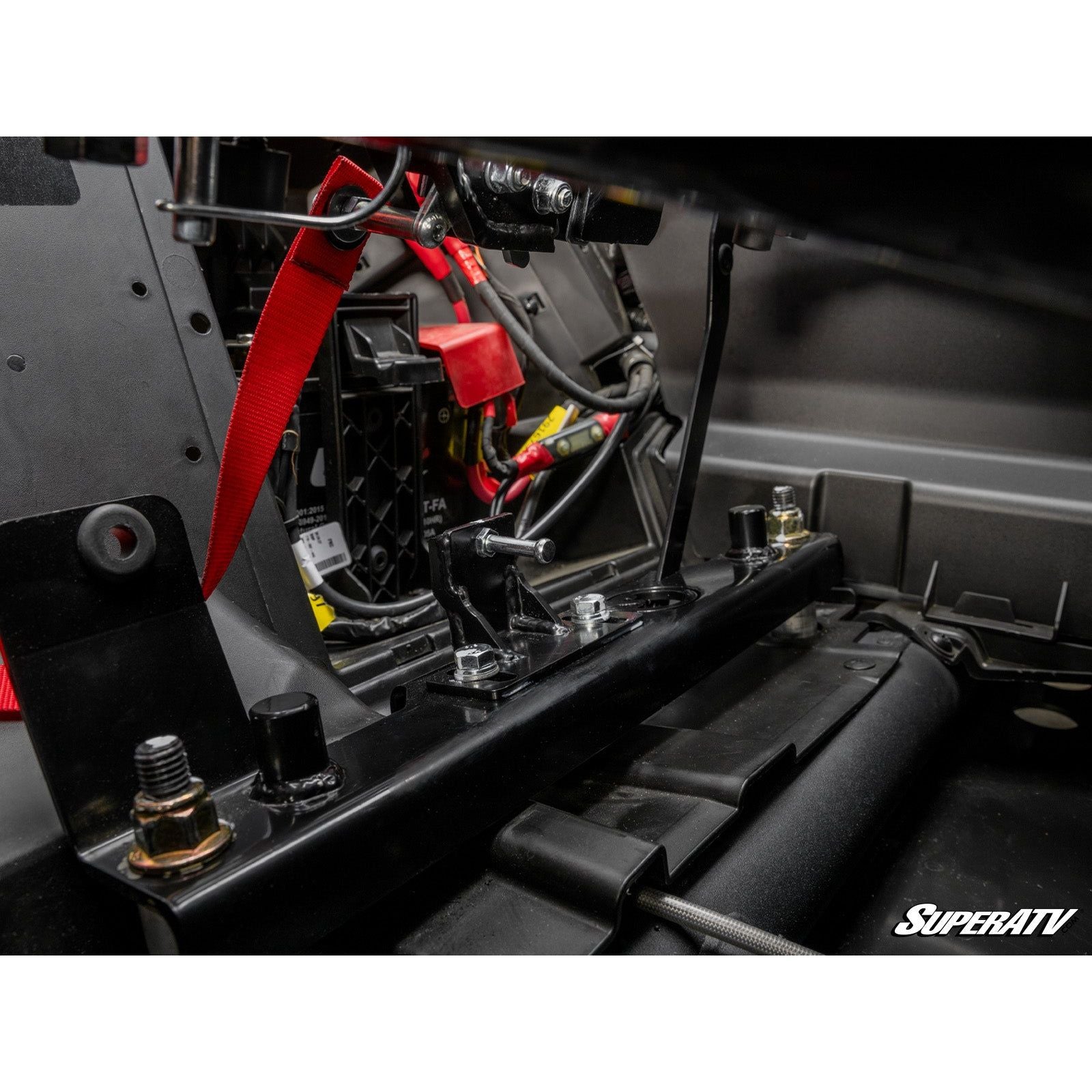 Photo of Can Am X3 Flip-Up Seat Base by SuperATV - Premium Seats & Accessories for UTVs / Side by Sides