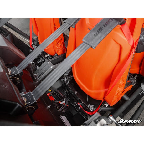 Photo of Can Am X3 Flip-Up Seat Base by SuperATV - Premium Seats & Accessories for UTVs / Side by Sides