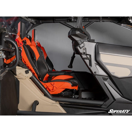 Photo of Can Am X3 Flip-Up Seat Base by SuperATV - Premium Seats & Accessories for UTVs / Side by Sides